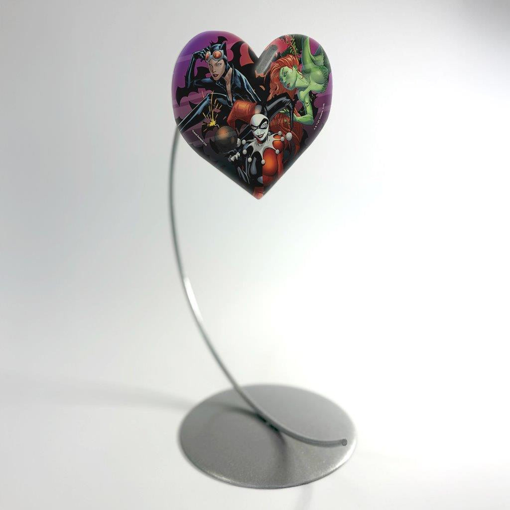 DC Comics (Ladies of Gotham) Heart-Shaped Acrylic Print ACPHEART344