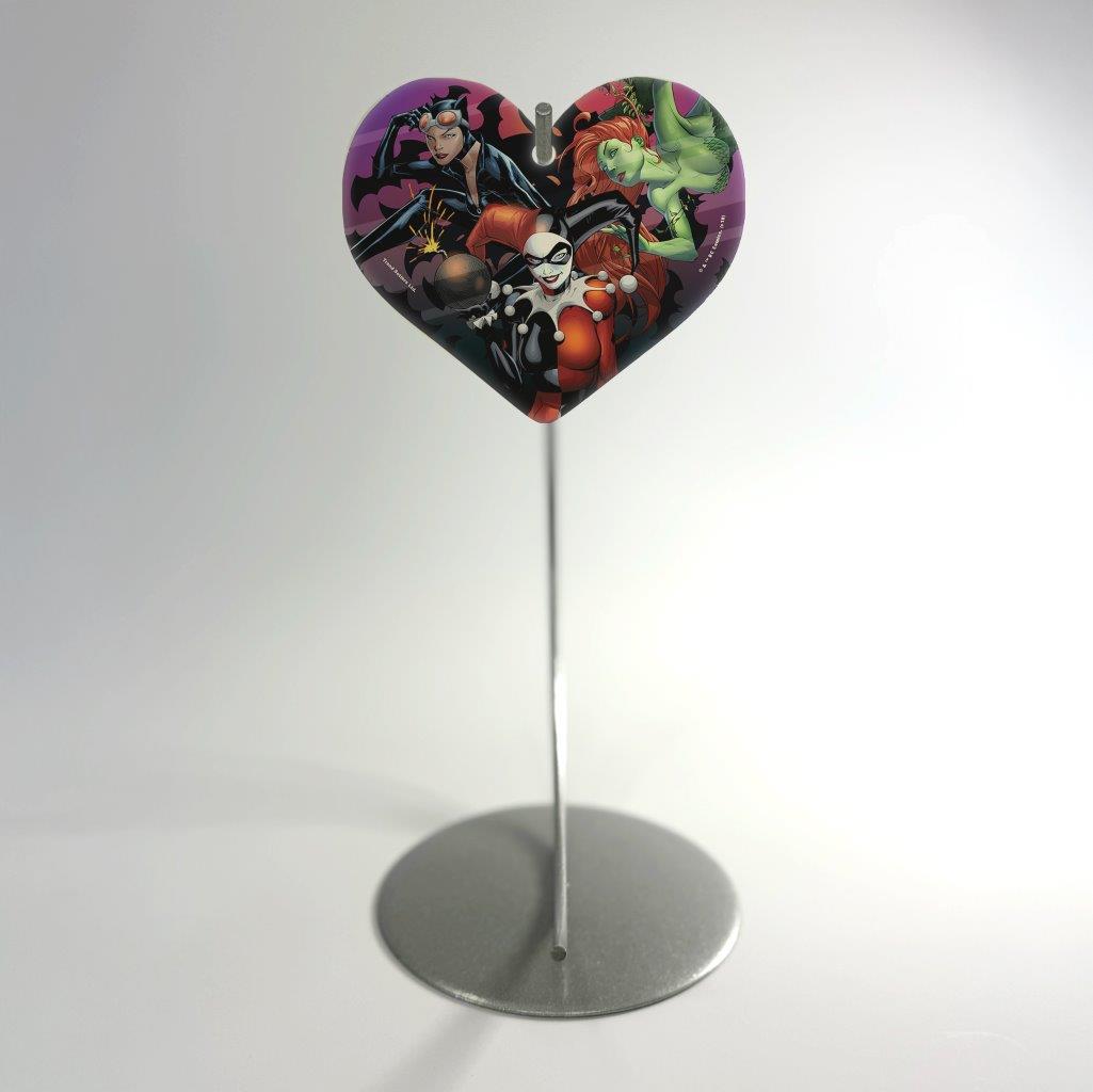 DC Comics (Ladies of Gotham) Heart-Shaped Acrylic Print ACPHEART344