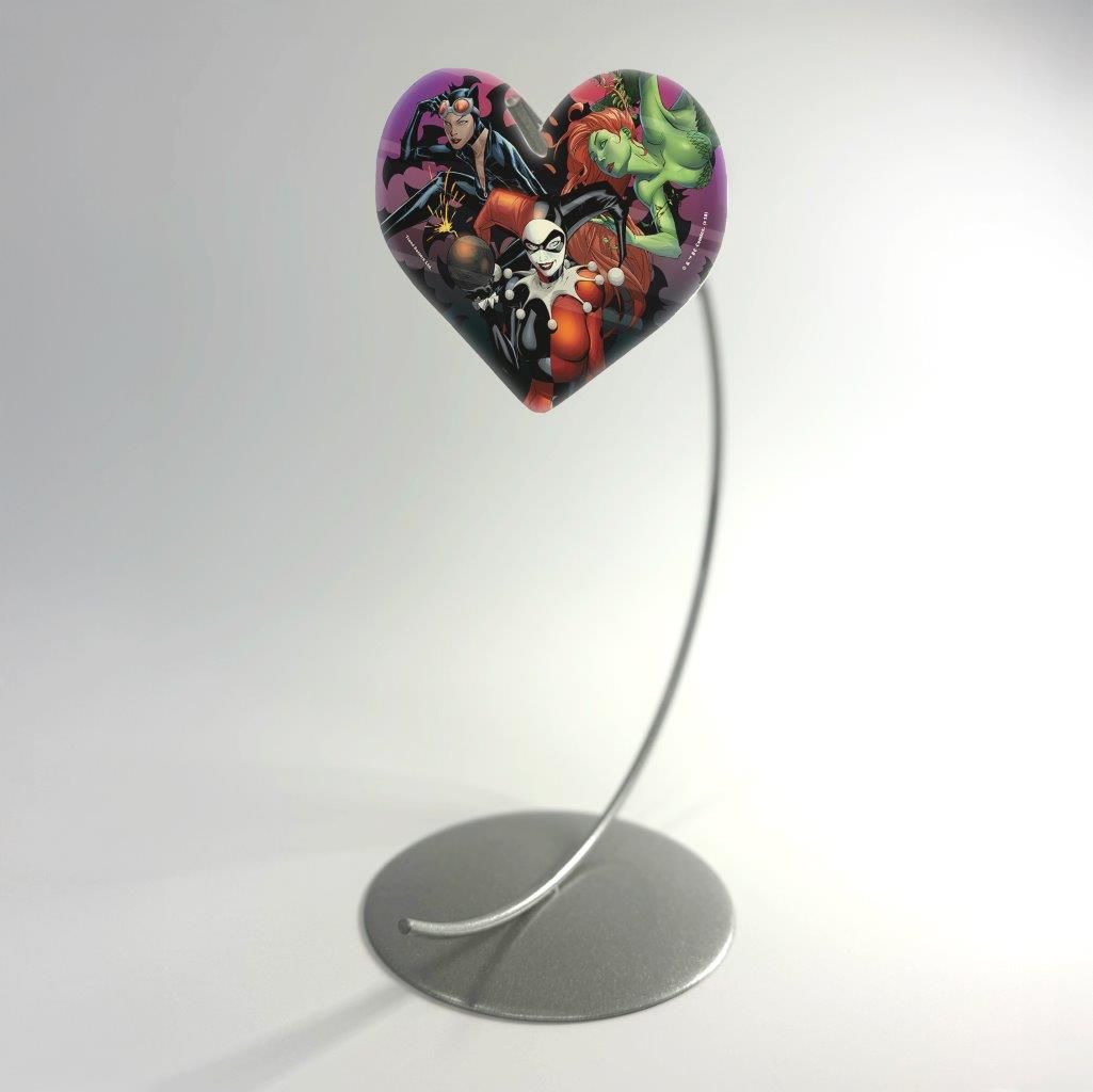 DC Comics (Ladies of Gotham) Heart-Shaped Acrylic Print ACPHEART344