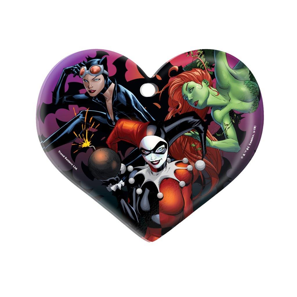 DC Comics (Ladies of Gotham) Heart-Shaped Acrylic Print ACPHEART344