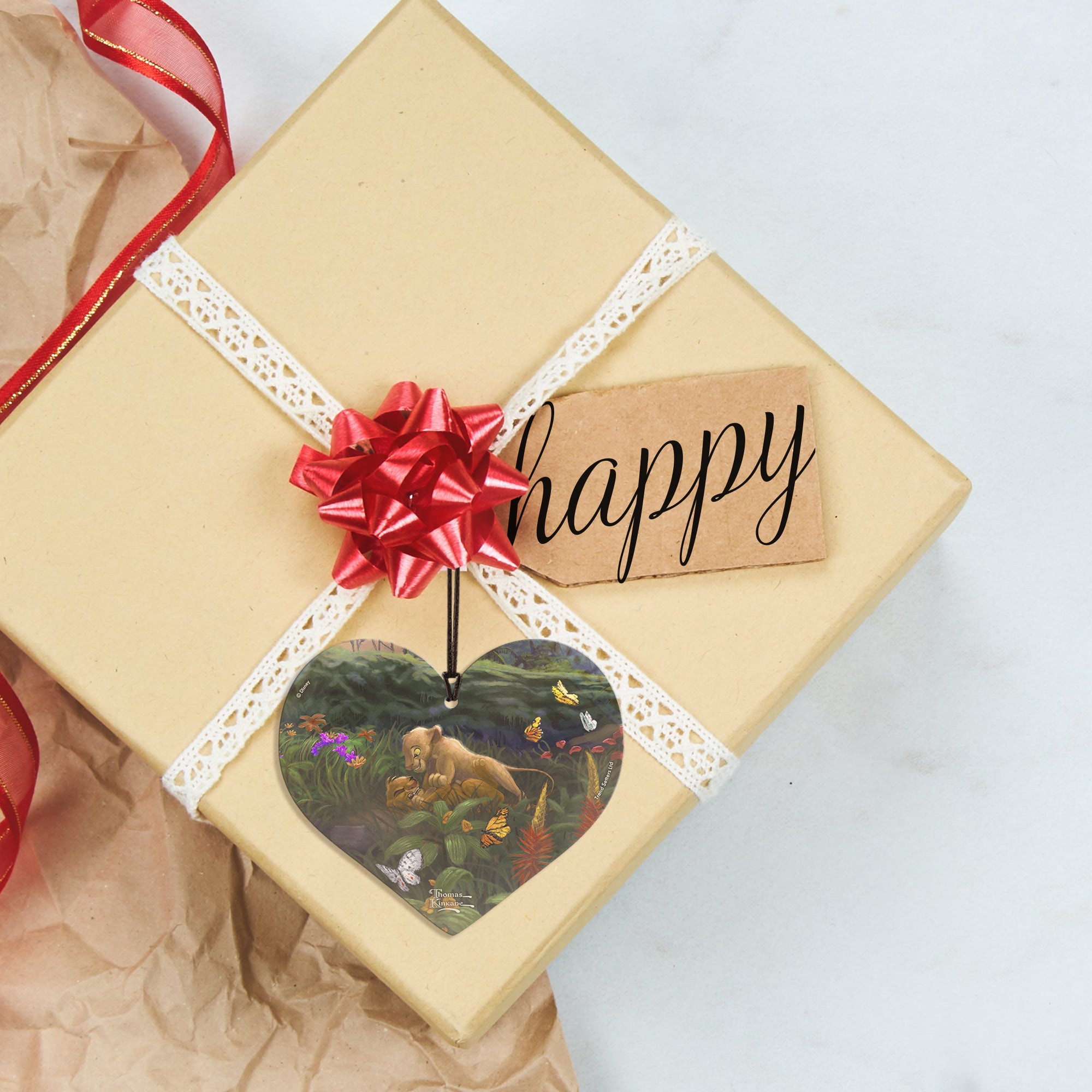 Disney (The Lion King Return to Pride Rock - Young Simba and Nala) Hanging Acrylic Print ACPHEART483