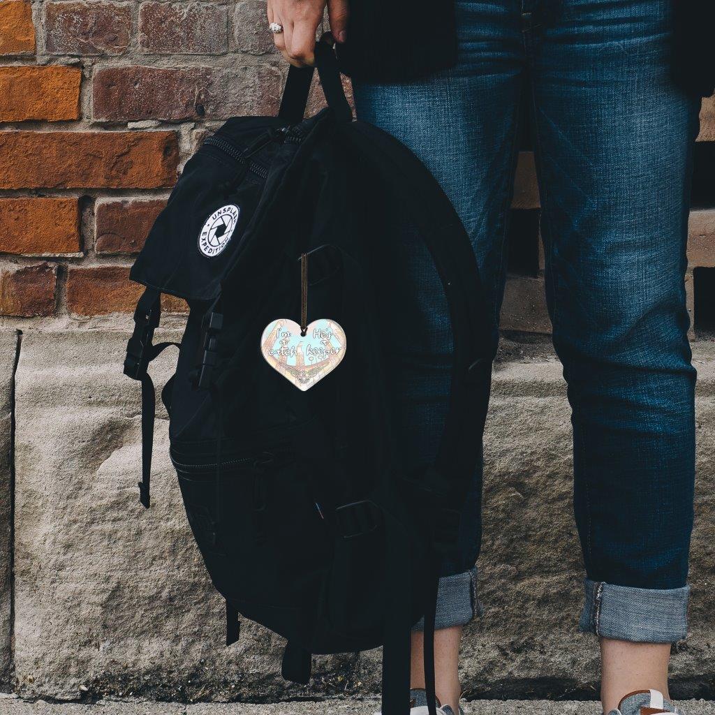 Harry Potter (I'm a Catch He's a Keeper) Heart-Shaped Acrylic Print ACPHEART560