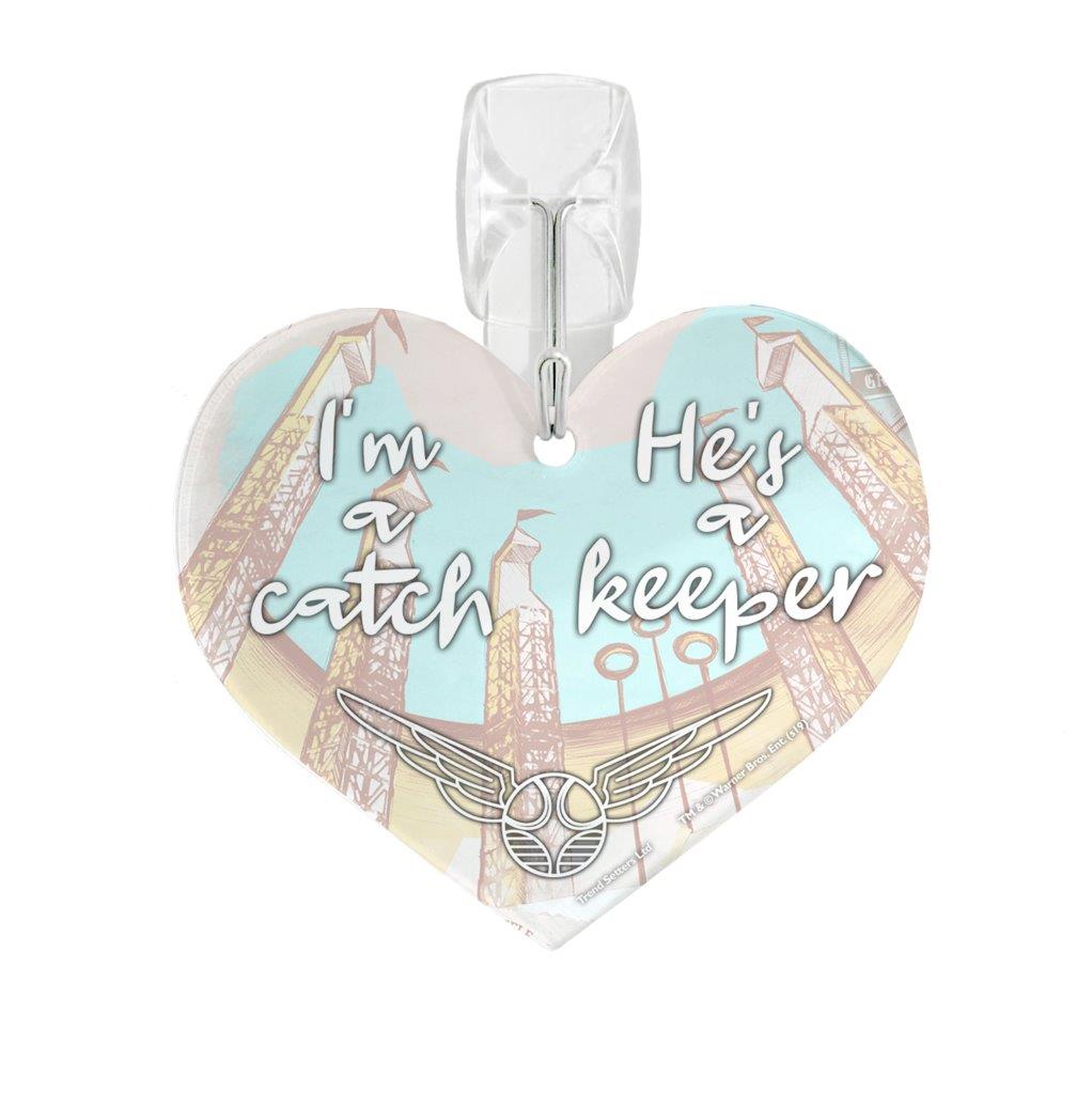 Harry Potter (I'm a Catch He's a Keeper) Heart-Shaped Acrylic Print ACPHEART560