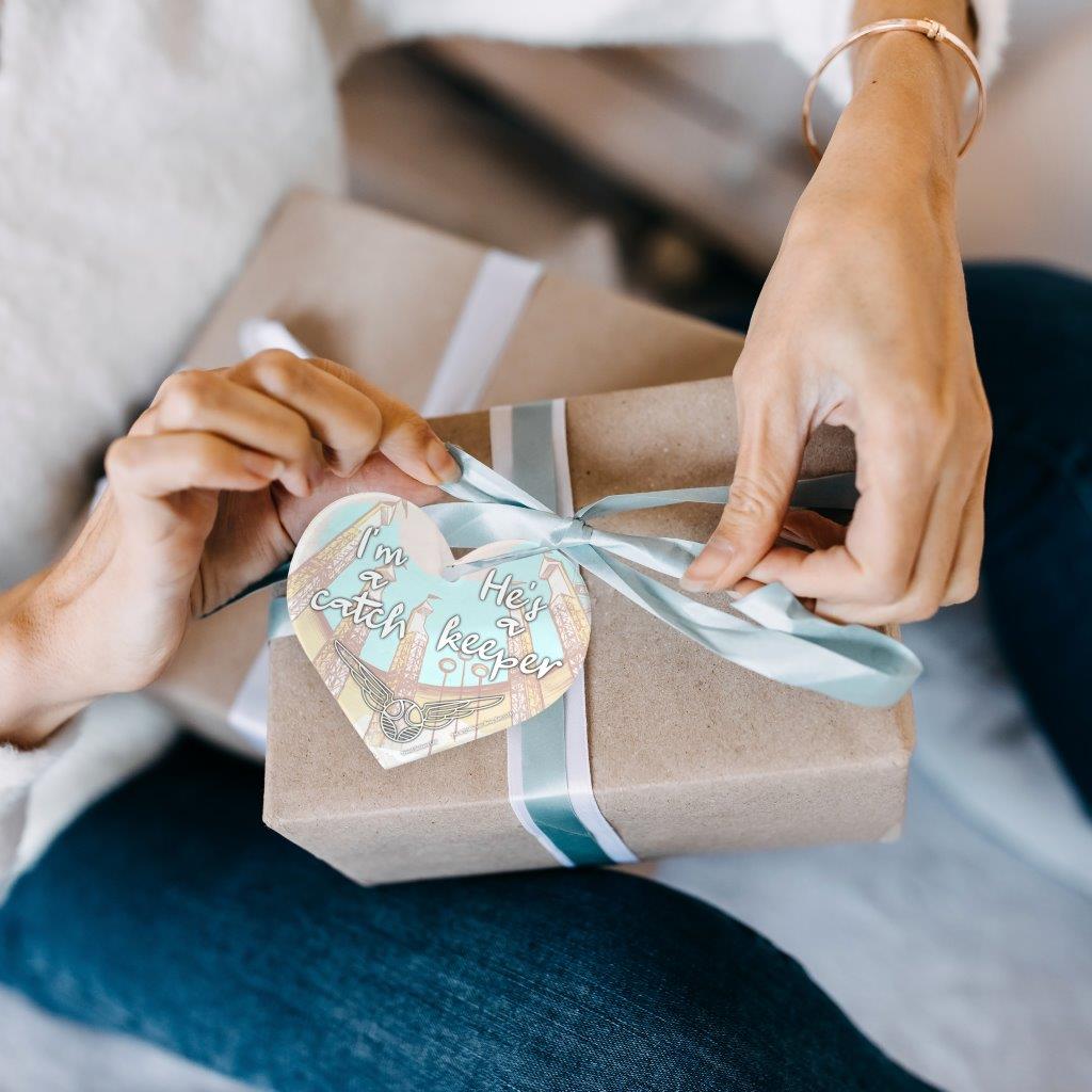 Harry Potter (I'm a Catch He's a Keeper) Heart-Shaped Acrylic Print ACPHEART560