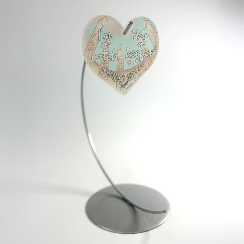 Harry Potter (I'm a Catch He's a Keeper) Heart-Shaped Acrylic Print ACPHEART560