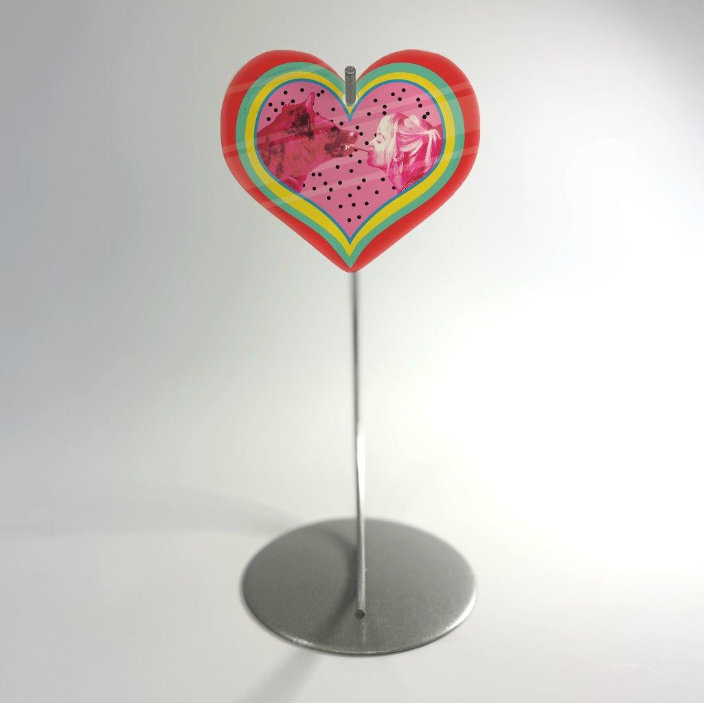 Birds of Prey (True Love) Heart-Shaped Acrylic Print ACPHEART564