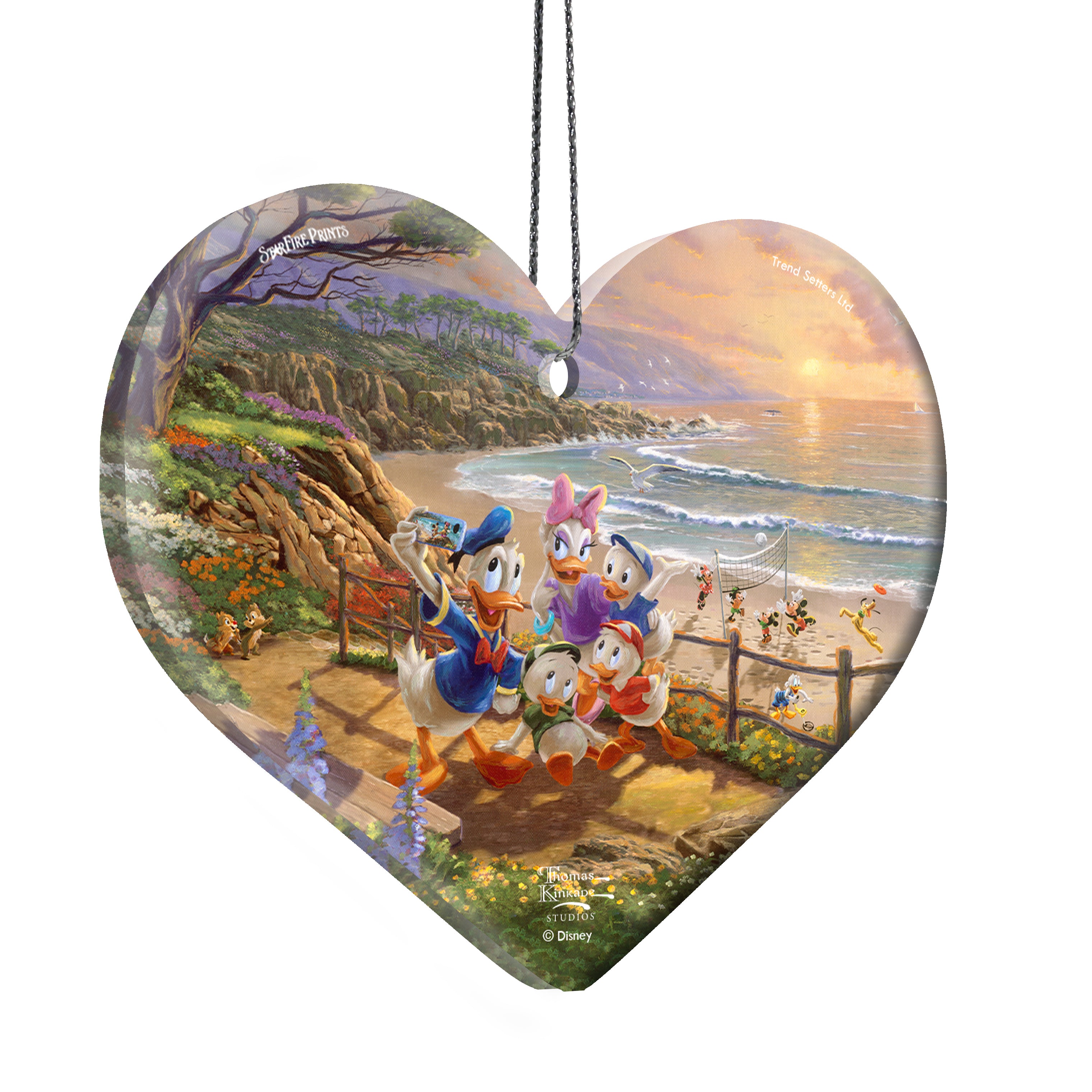 Disney (Donald and Daisy - A Duck Day Afternoon) Hanging Acrylic Print ACPHEART615