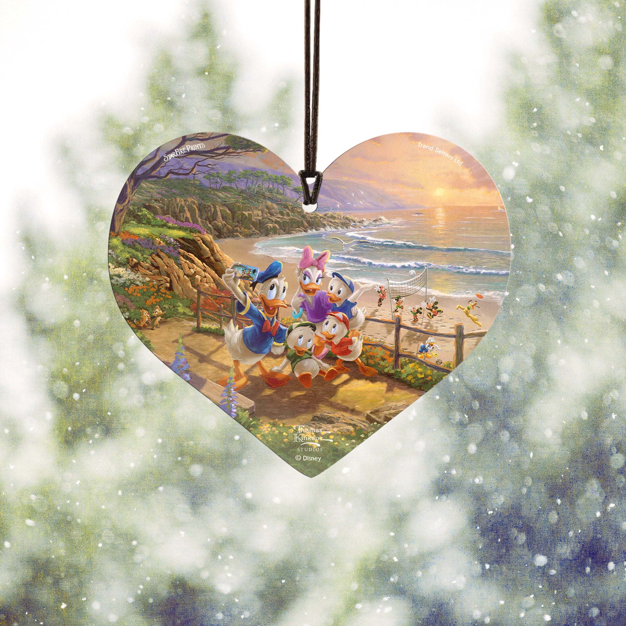 Disney (Donald and Daisy - A Duck Day Afternoon) Hanging Acrylic Print ACPHEART615