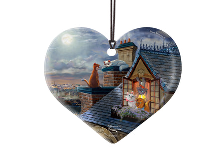 Disney (The Aristocats - Love Under the Moon) Hanging Acrylic Print ACPHEART648