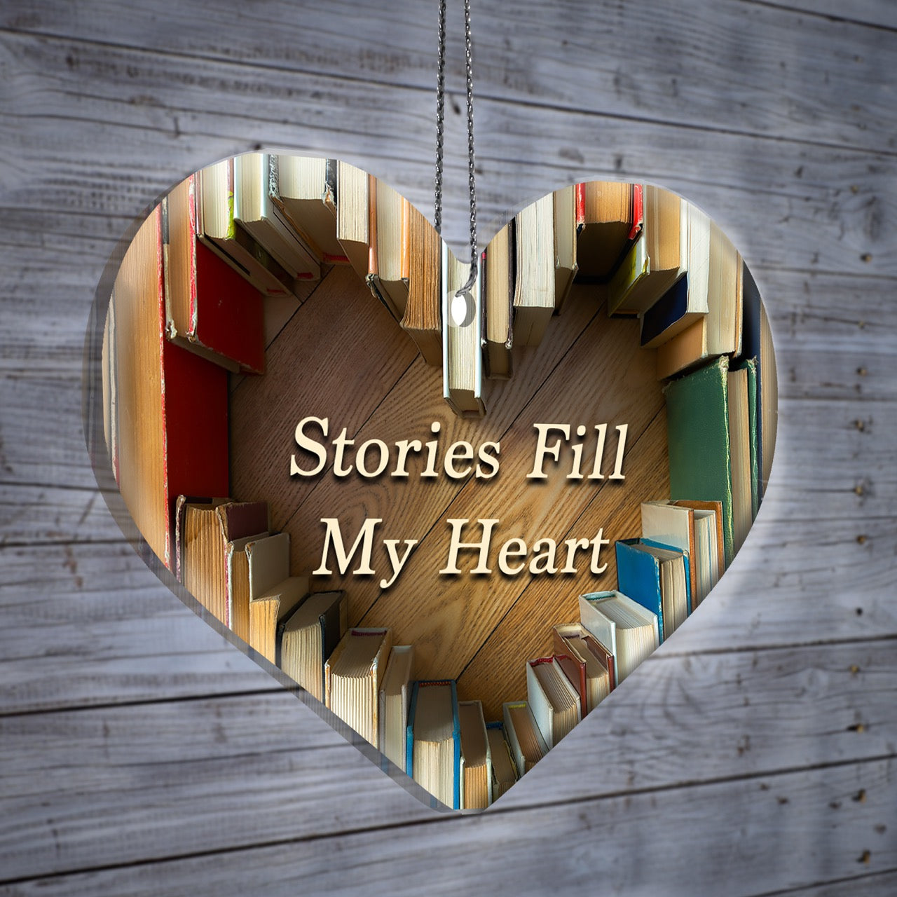 Trend Setters Original (Stories Fill My Heart) Hanging Acrylic Print ACPHEART876