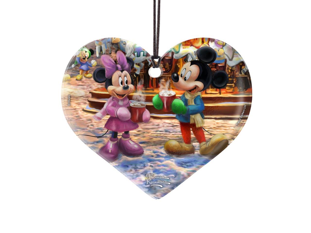 Disney (Mickey and Minnie Christmas Market) Hanging Acrylic Print ACPHEART895