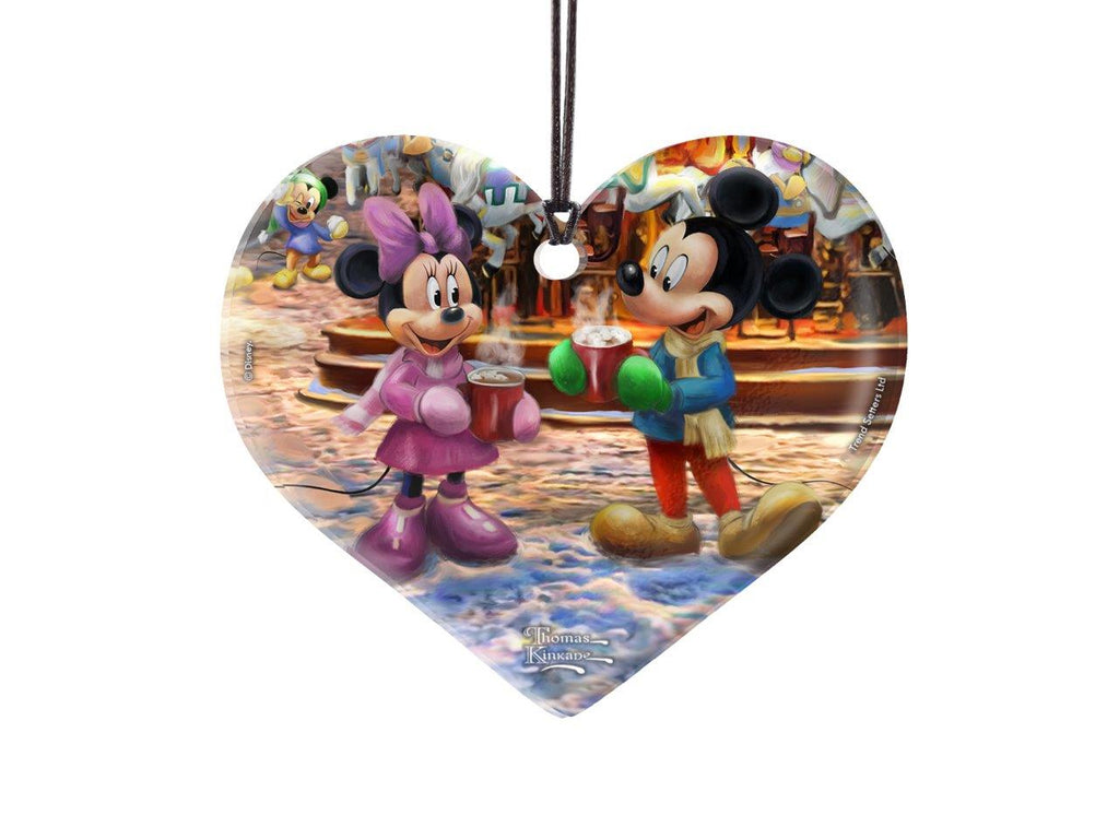 Disney (Mickey and Minnie Christmas Market) Hanging Acrylic Print ACPHEART895