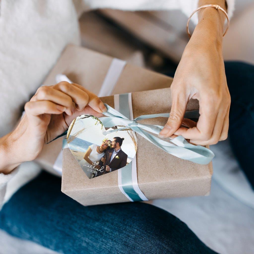 Trend Setters Original (Married) Personalized Hanging Acrylic Print ACPHEARTU899