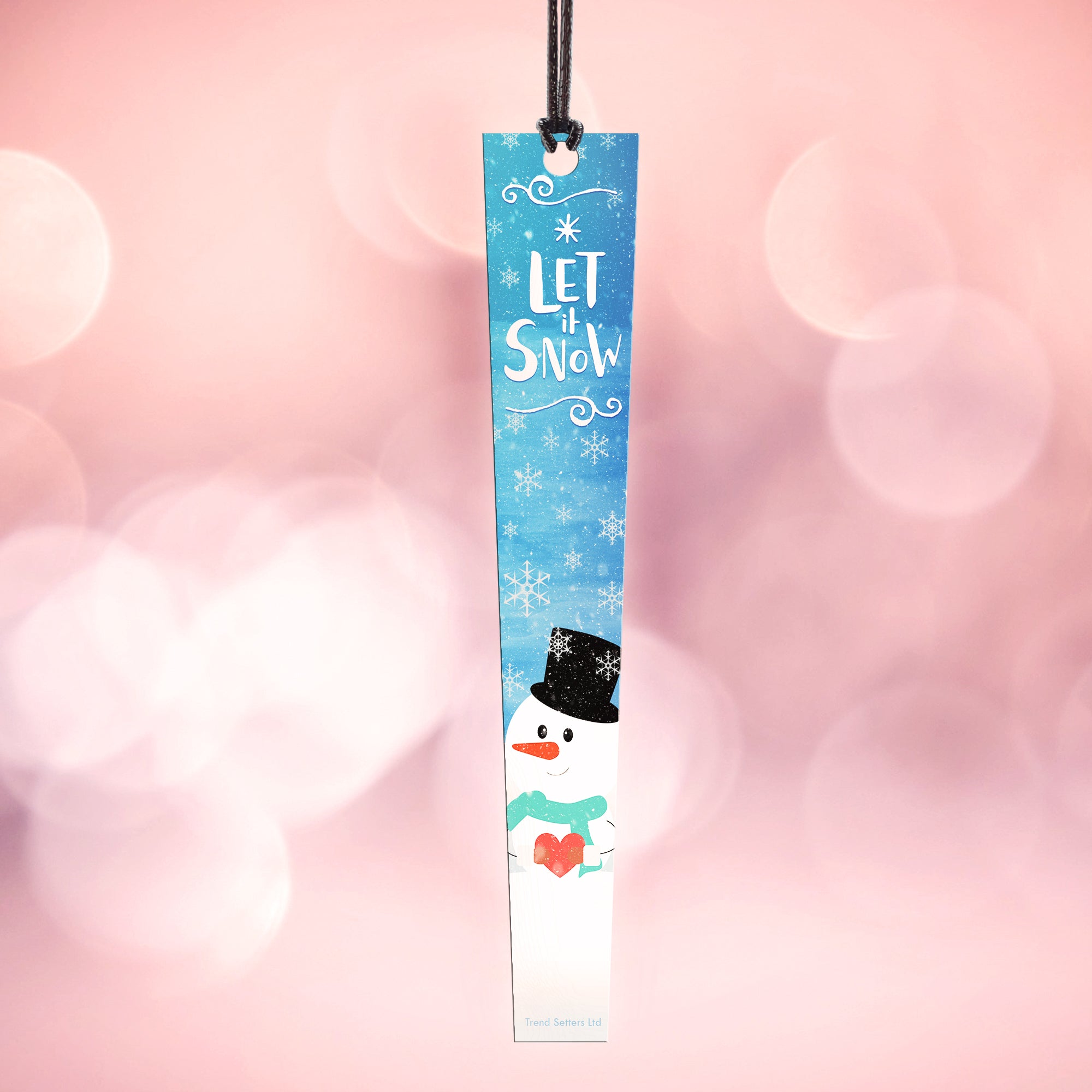 Winter (Let It Snow - Snowman) Hanging Acrylic Print ACPICICLE264