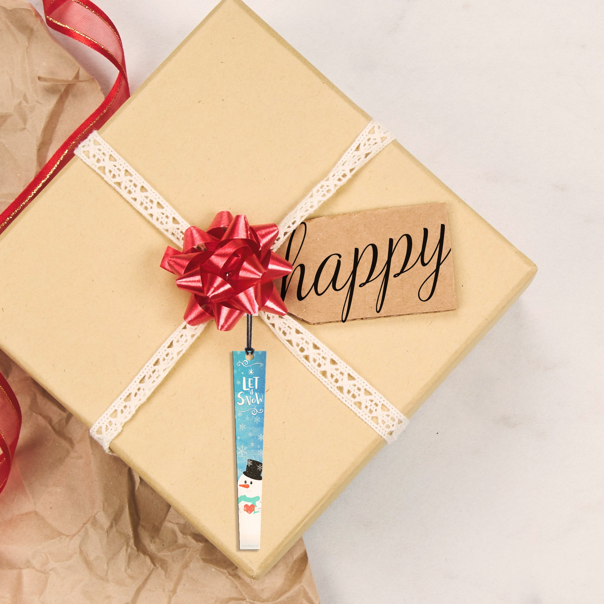 Winter (Let It Snow - Snowman) Hanging Acrylic Print ACPICICLE264