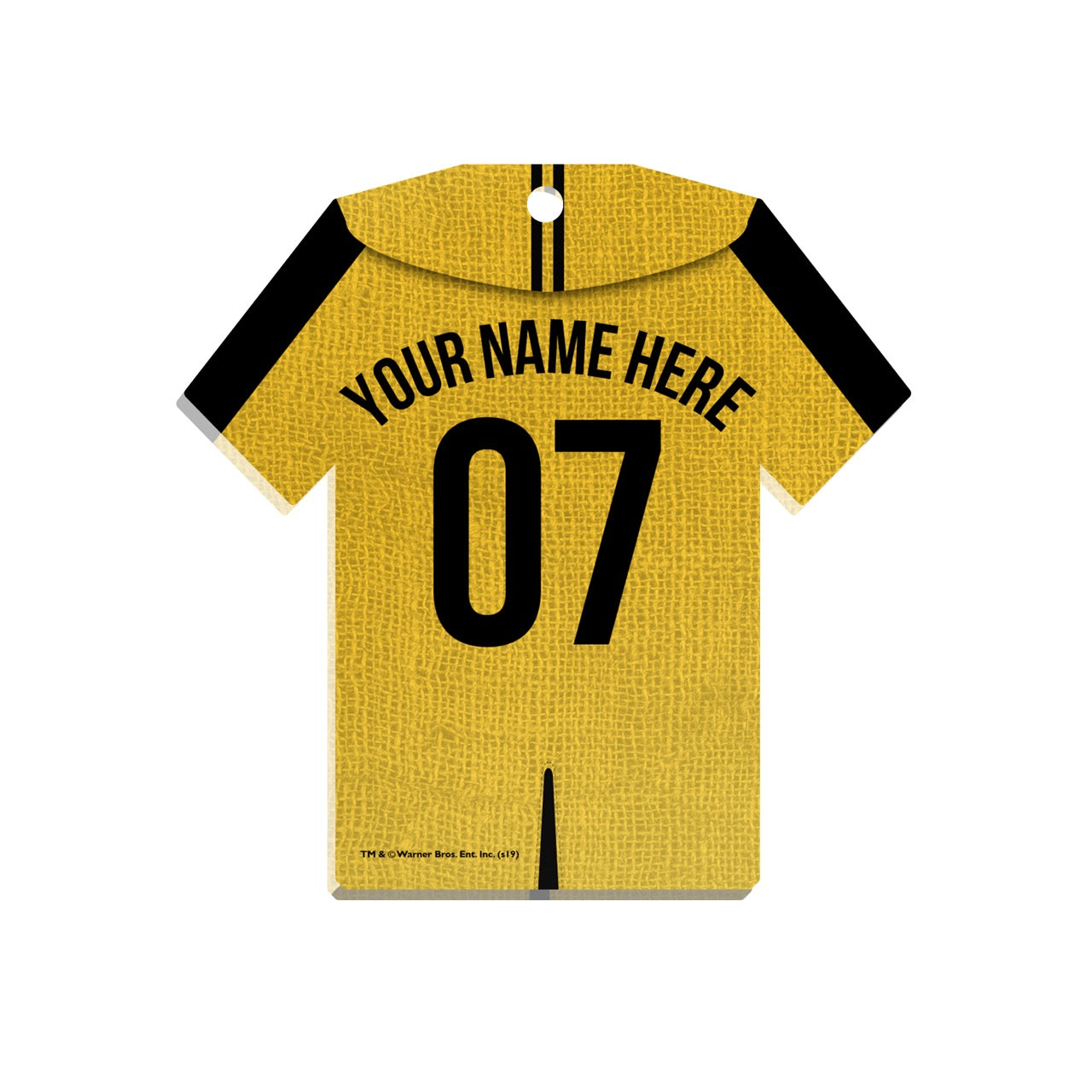 Harry Potter (Hufflepuff Jersey - Personalized) Shaped Acrylic Print ACPJERSEY503