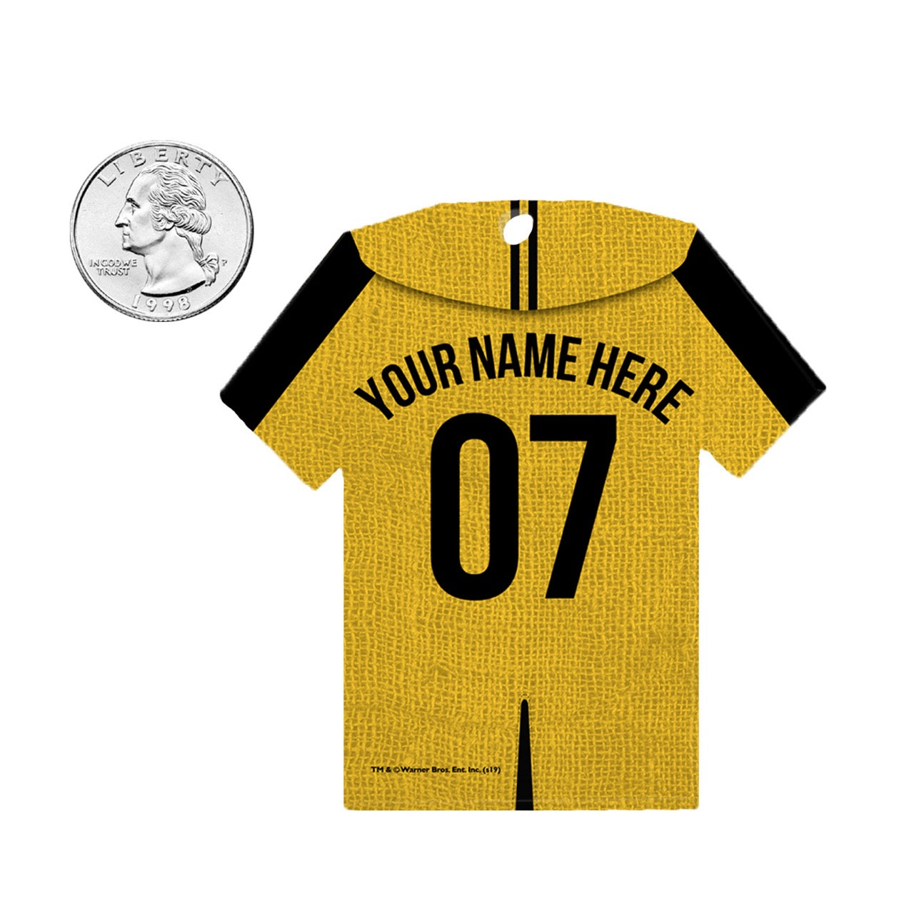 Harry Potter (Hufflepuff Jersey - Personalized) Shaped Acrylic Print ACPJERSEY503