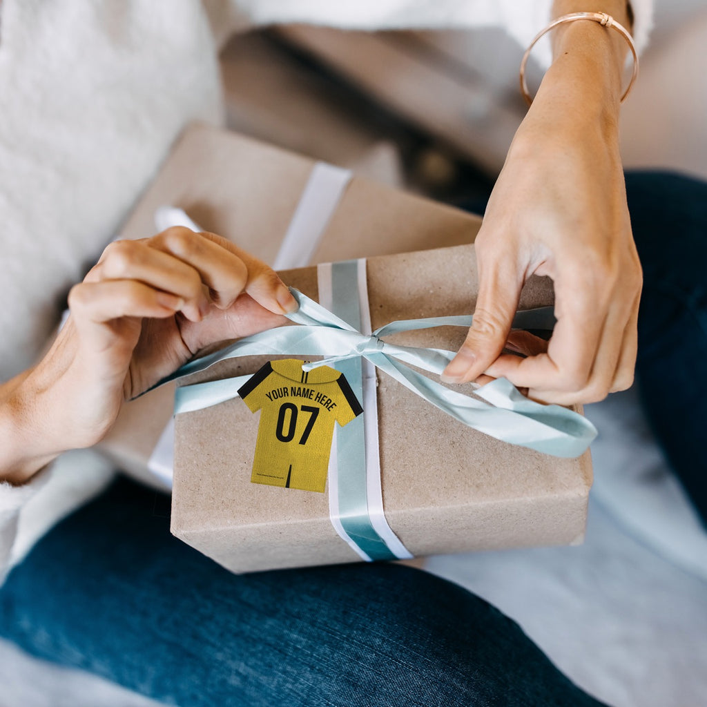 Harry Potter (Hufflepuff Jersey - Personalized) Shaped Acrylic Print ACPJERSEY503