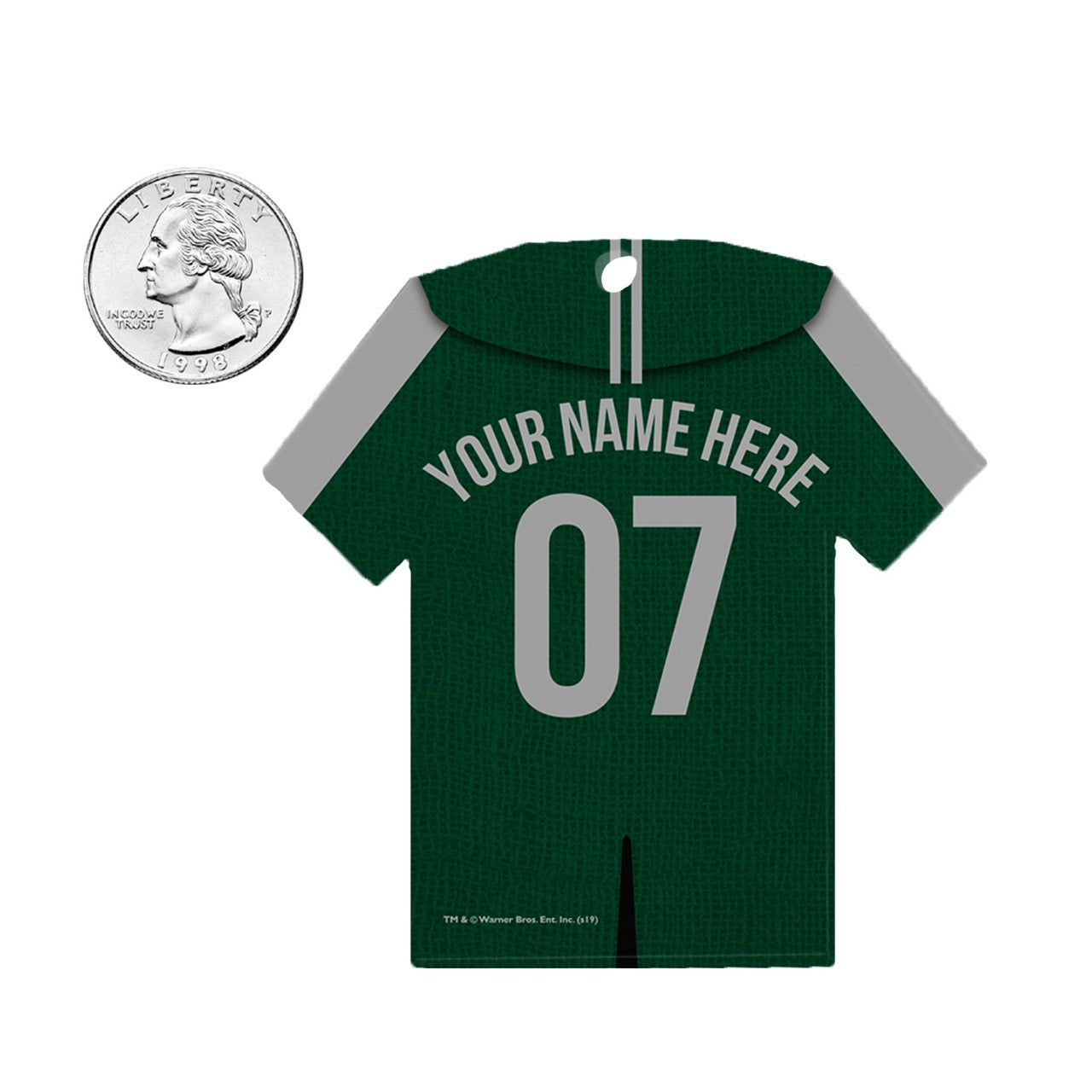 Harry Potter (Slytherin Jersey - Personalized) Shaped Acrylic Print ACPJERSEY504