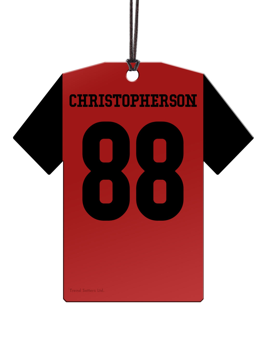 Sports Collection (Team Jersey - Personalized) Shaped Hanging Acrylic Print ACPJERSEY556