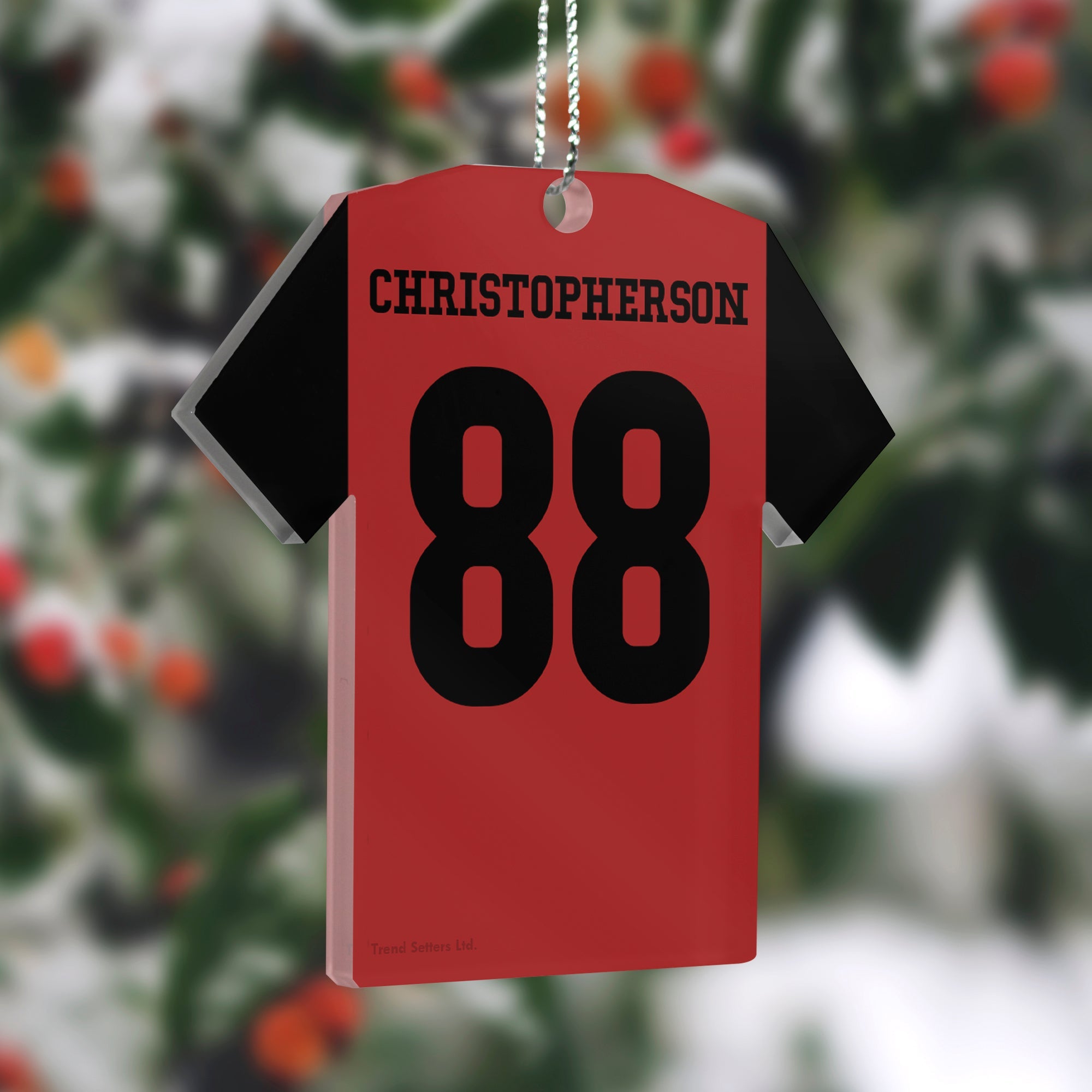 Sports Collection (Team Jersey) Personalized Shaped Hanging Acrylic Print ACPJERSEY556