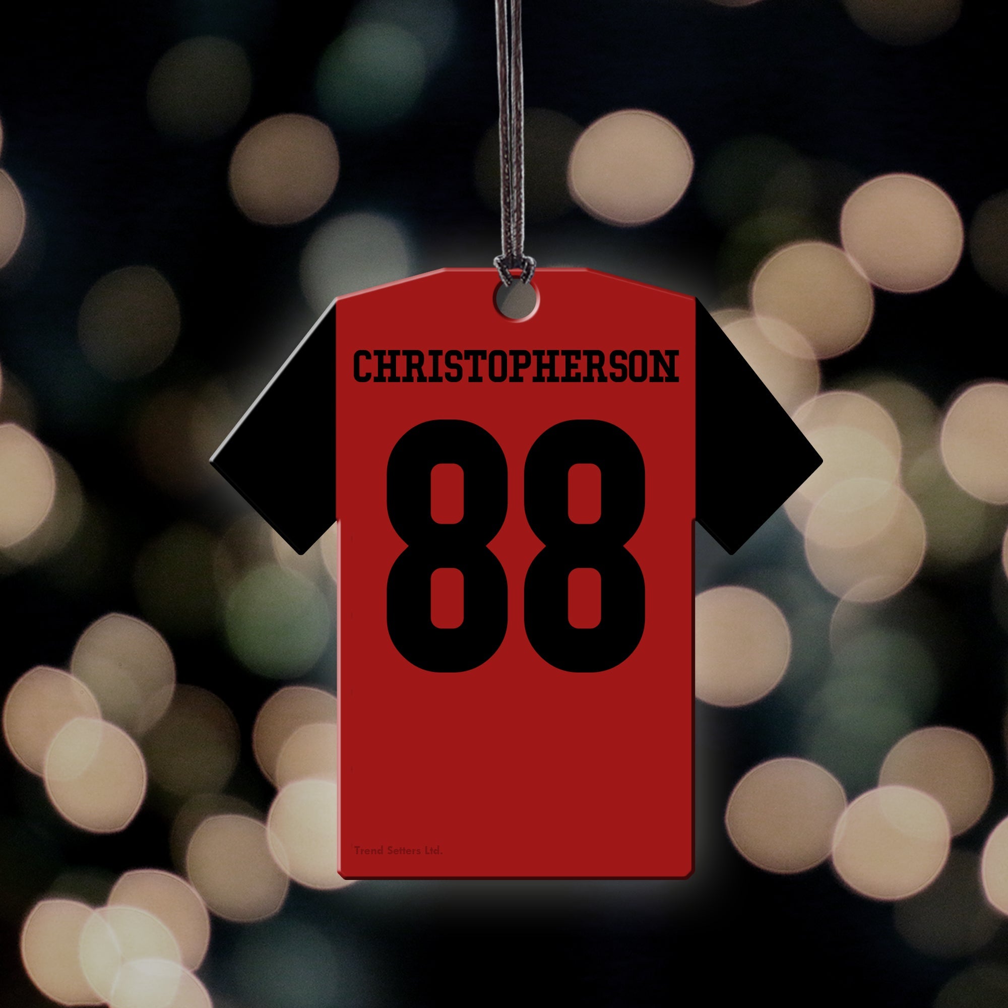 Sports Collection (Team Jersey) Personalized Shaped Hanging Acrylic Print ACPJERSEY556