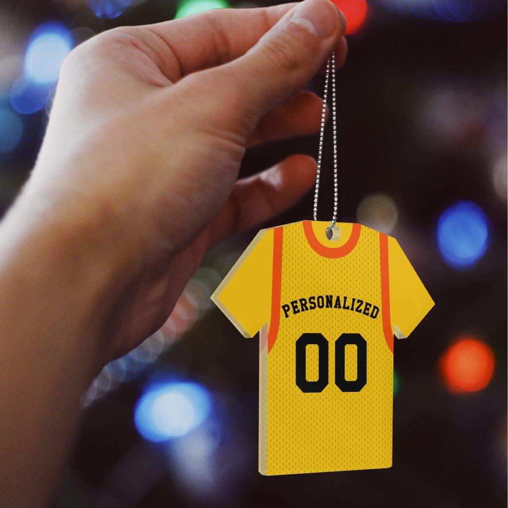 Trend Setters Original (Basketball Jersey) Personalized Shaped Hanging Acrylic Print ACPJERSEY885