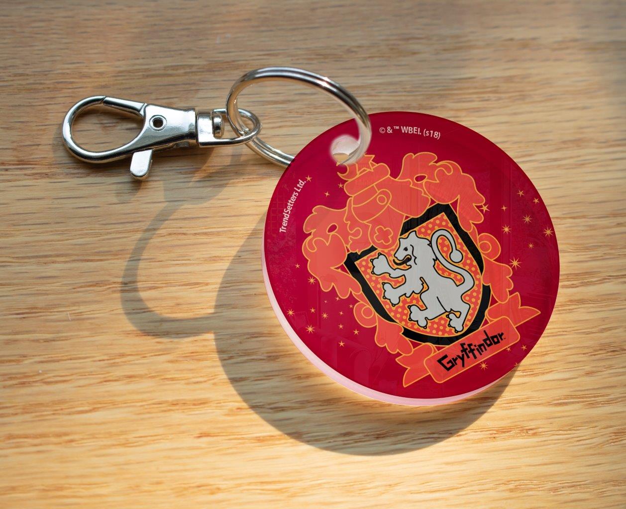 Harry Potter (Chibi Gryffindor Crest) Circle Shaped Acrylic Keychain ACPKRCIR416