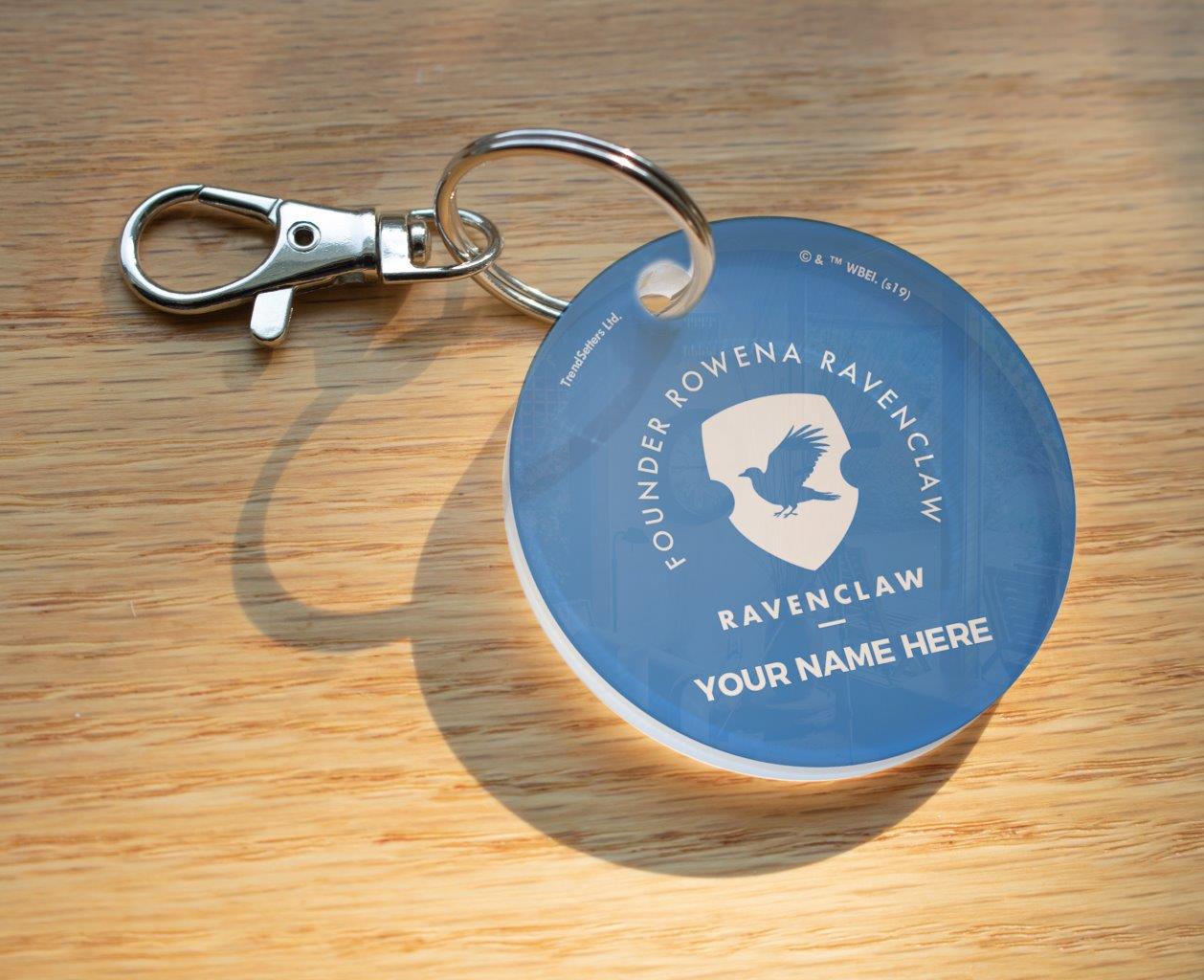 Harry Potter (Ravenclaw House - Personalized) Circle Shaped Acrylic Keychain ACPKRCIR426