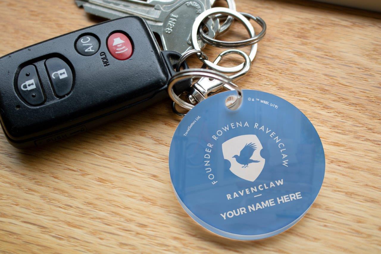 Harry Potter (Ravenclaw House - Personalized) Circle Shaped Acrylic Keychain ACPKRCIR426