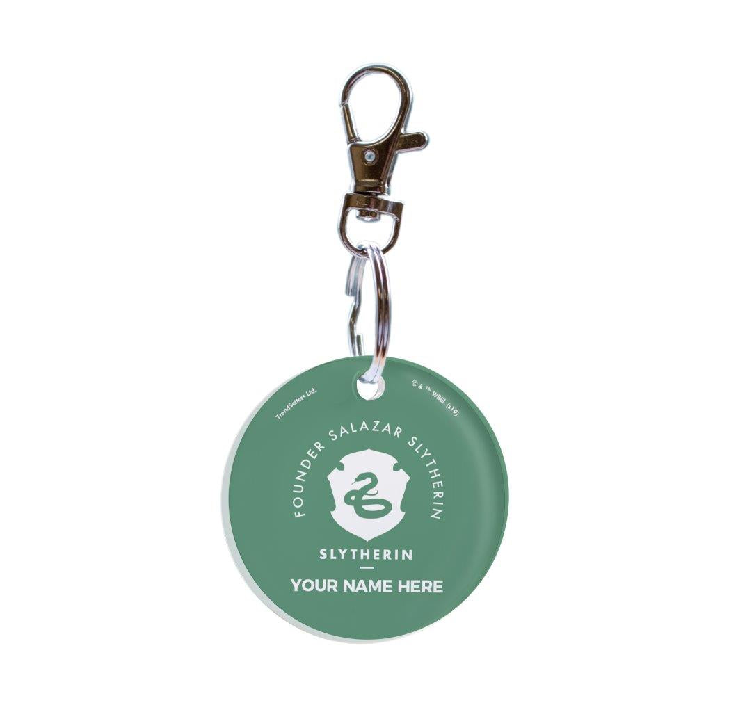 Harry Potter (Slytherin House - Personalized) Circle Shaped Acrylic Keychain ACPKRCIR427