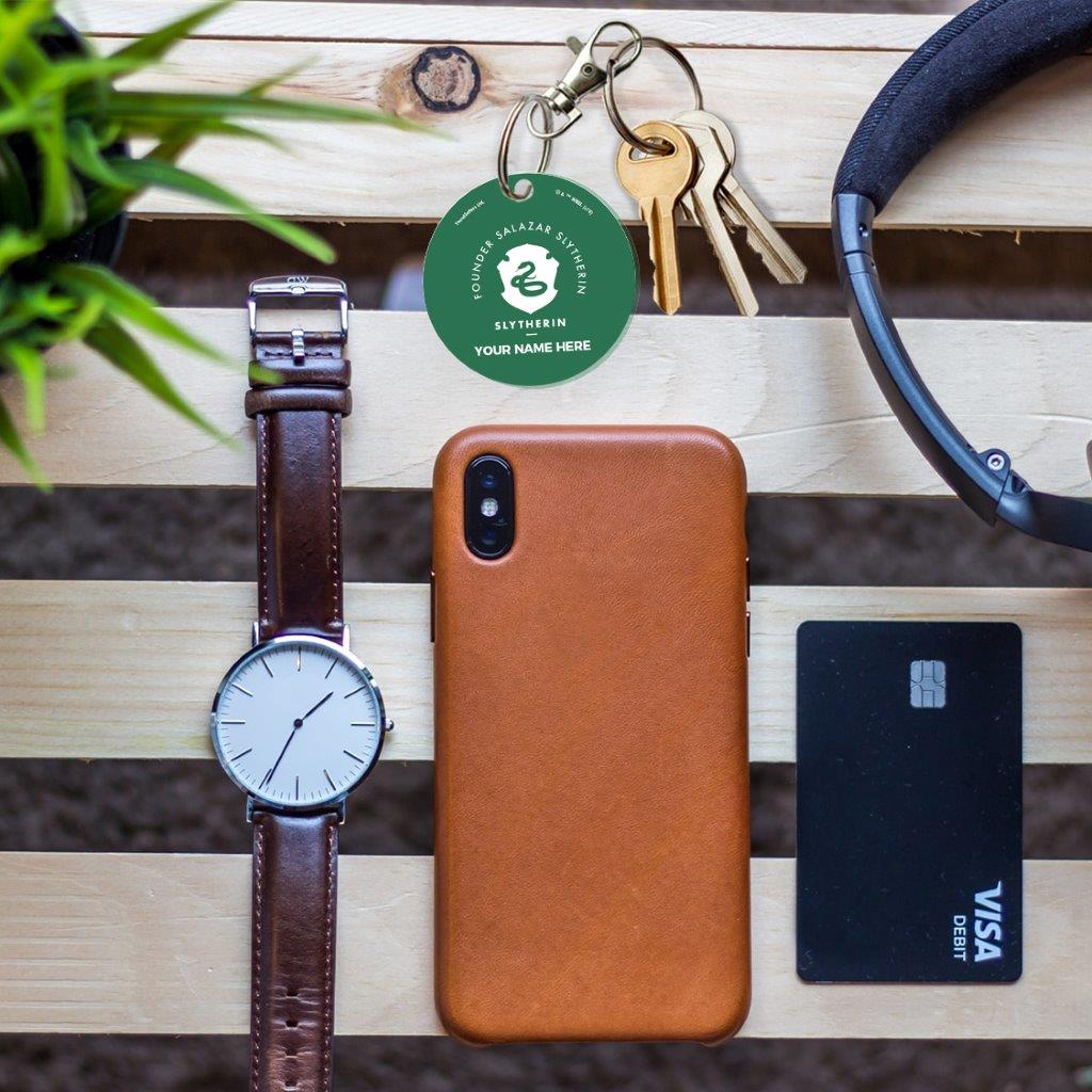 Harry Potter (Slytherin House - Personalized) Circle Shaped Acrylic Keychain ACPKRCIR427