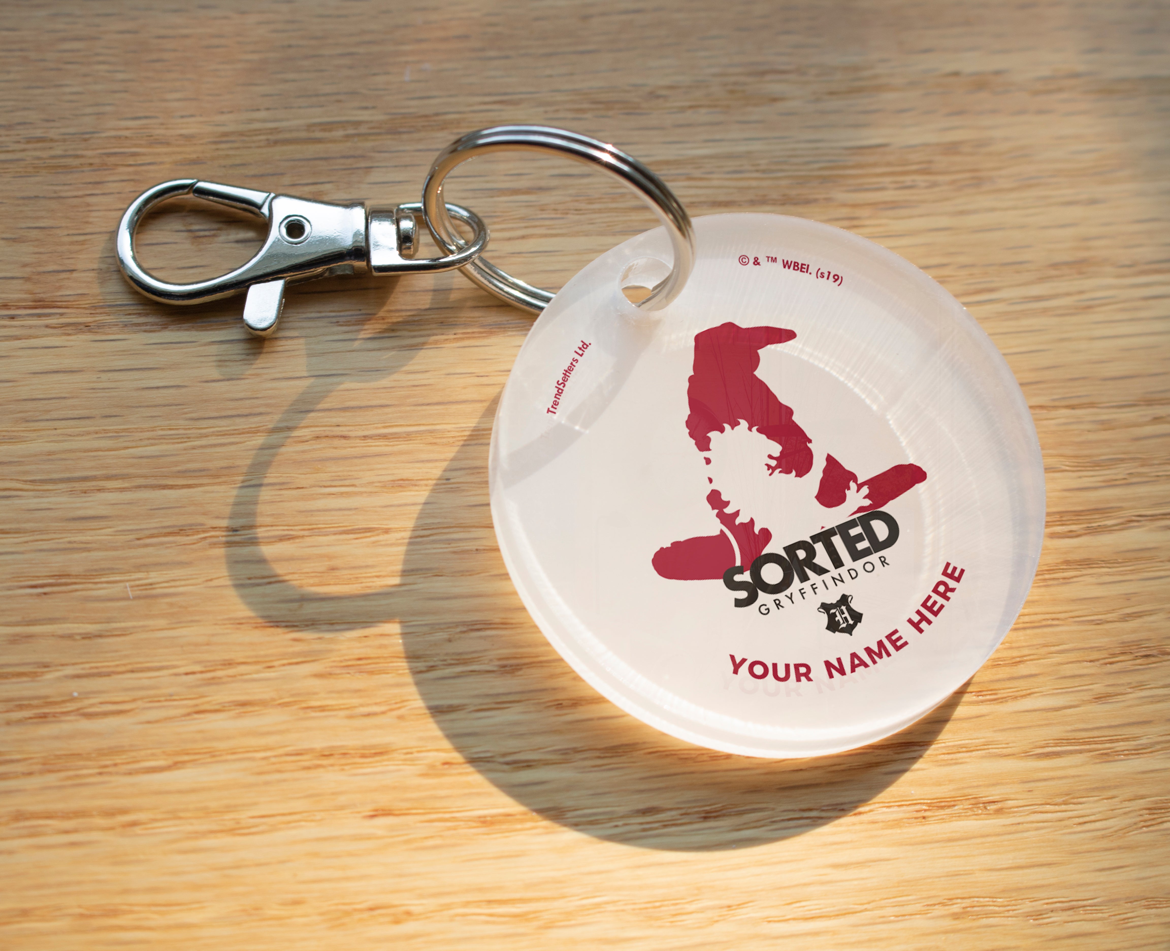 Harry Potter (Sorted Gryffindor House - Personalized) Acrylic Keychain ACPKRCIR432
