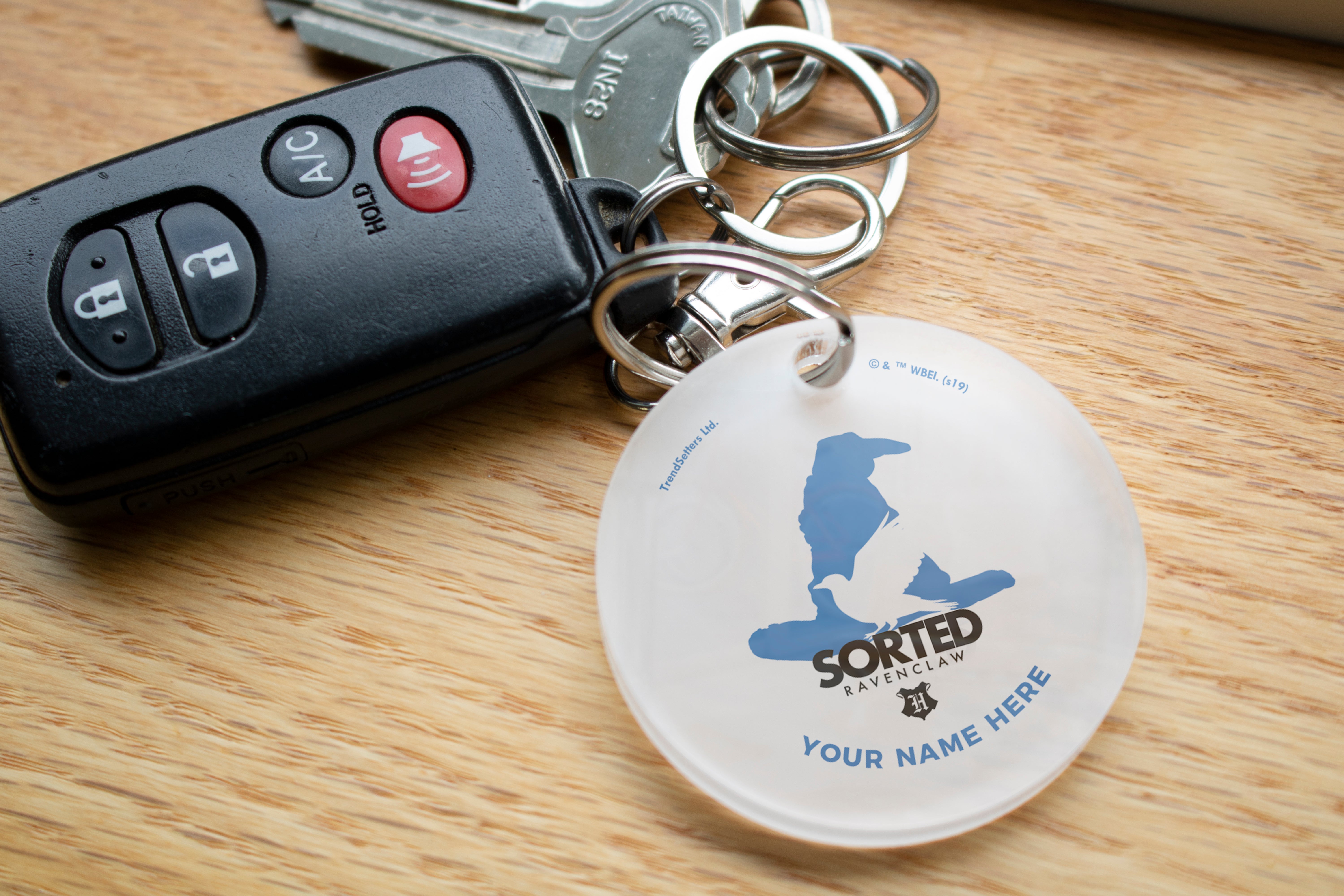 Harry Potter (Sorted Ravenclaw House - Personalized) Acrylic Keychain ACPKRCIR434