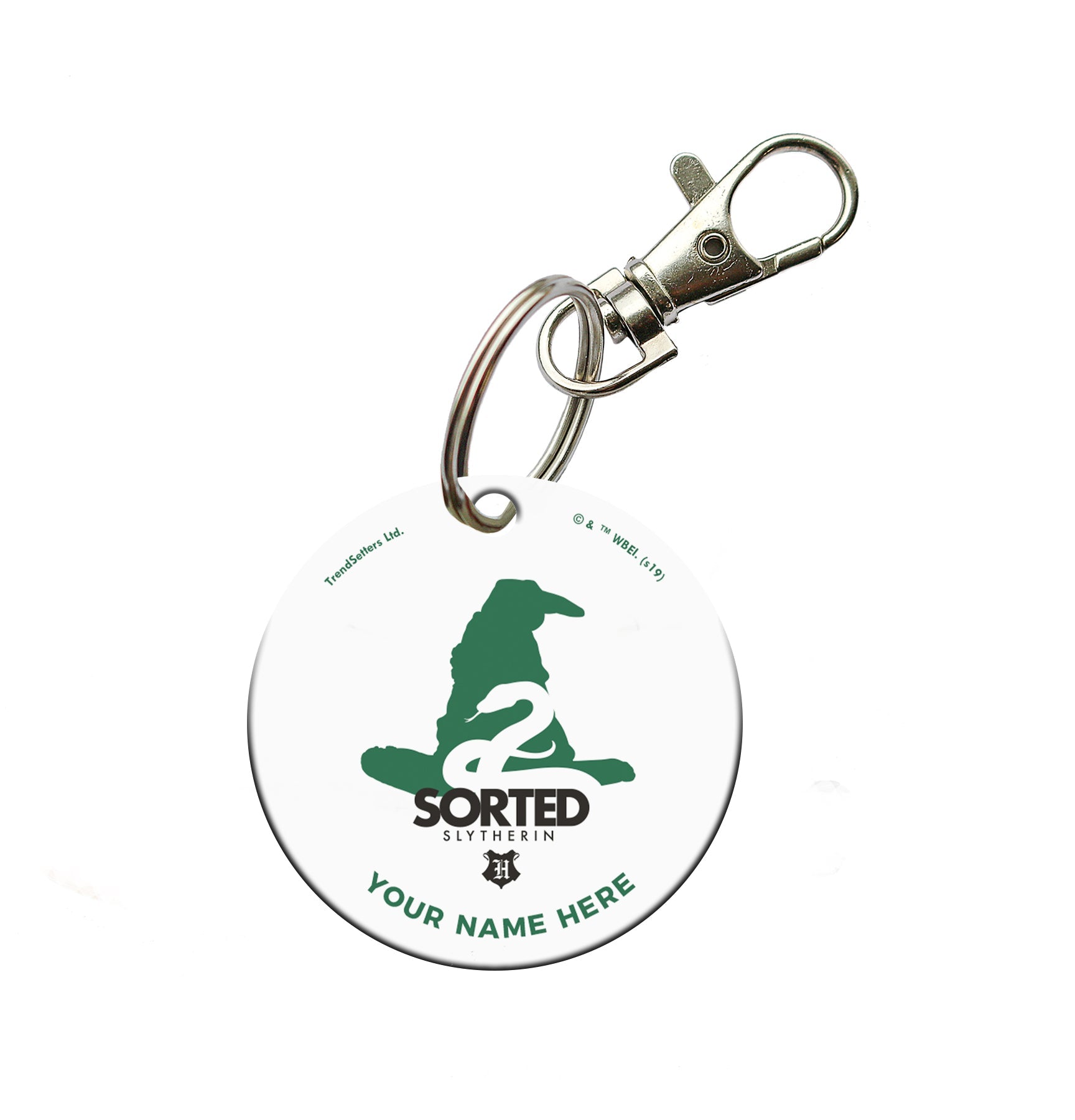 Harry Potter (Sorted Slytherin House - Personalized) Acrylic Keychain ACPKRCIR435
