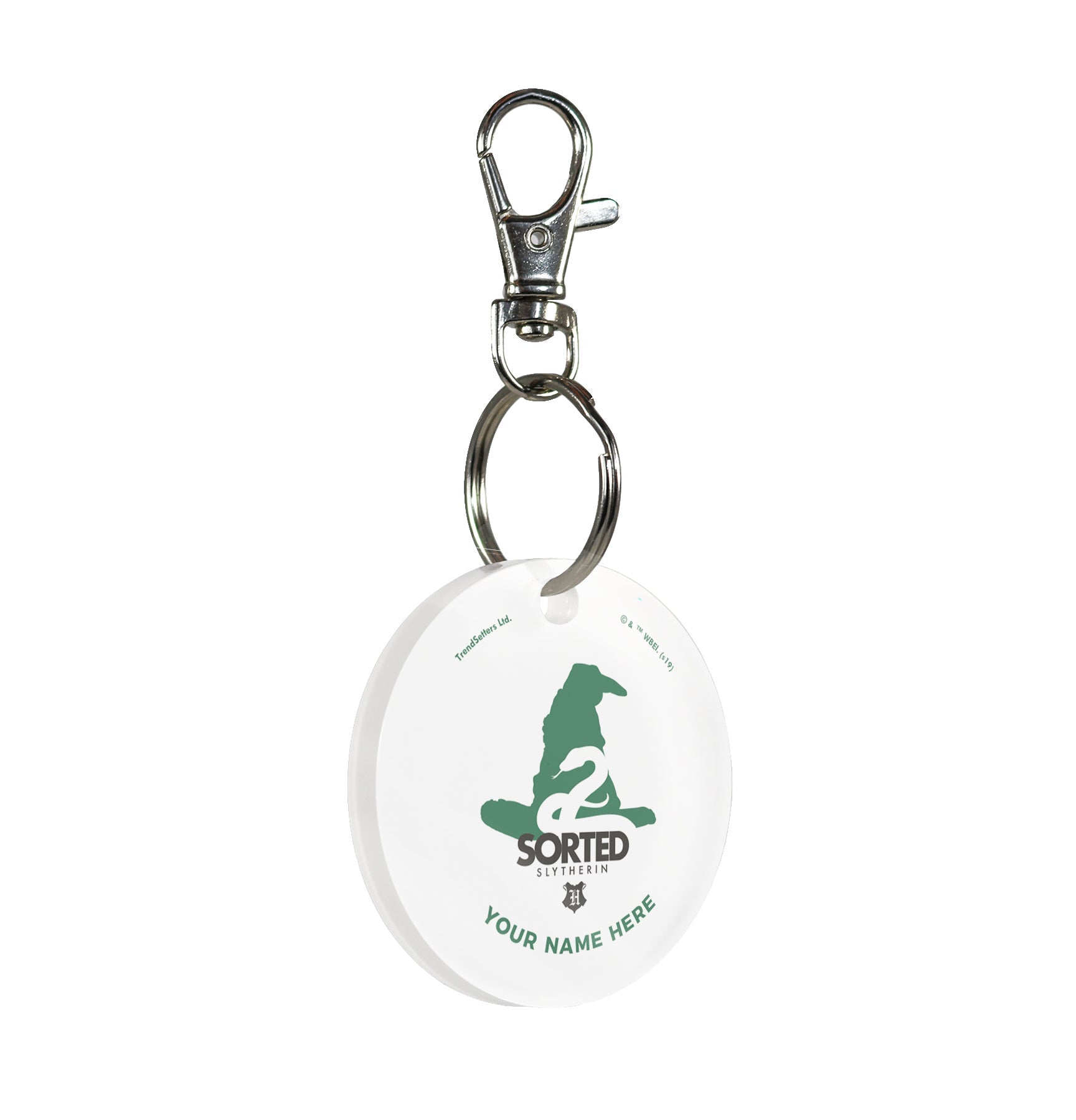 Harry Potter (Sorted Slytherin House - Personalized) Acrylic Keychain ACPKRCIR435