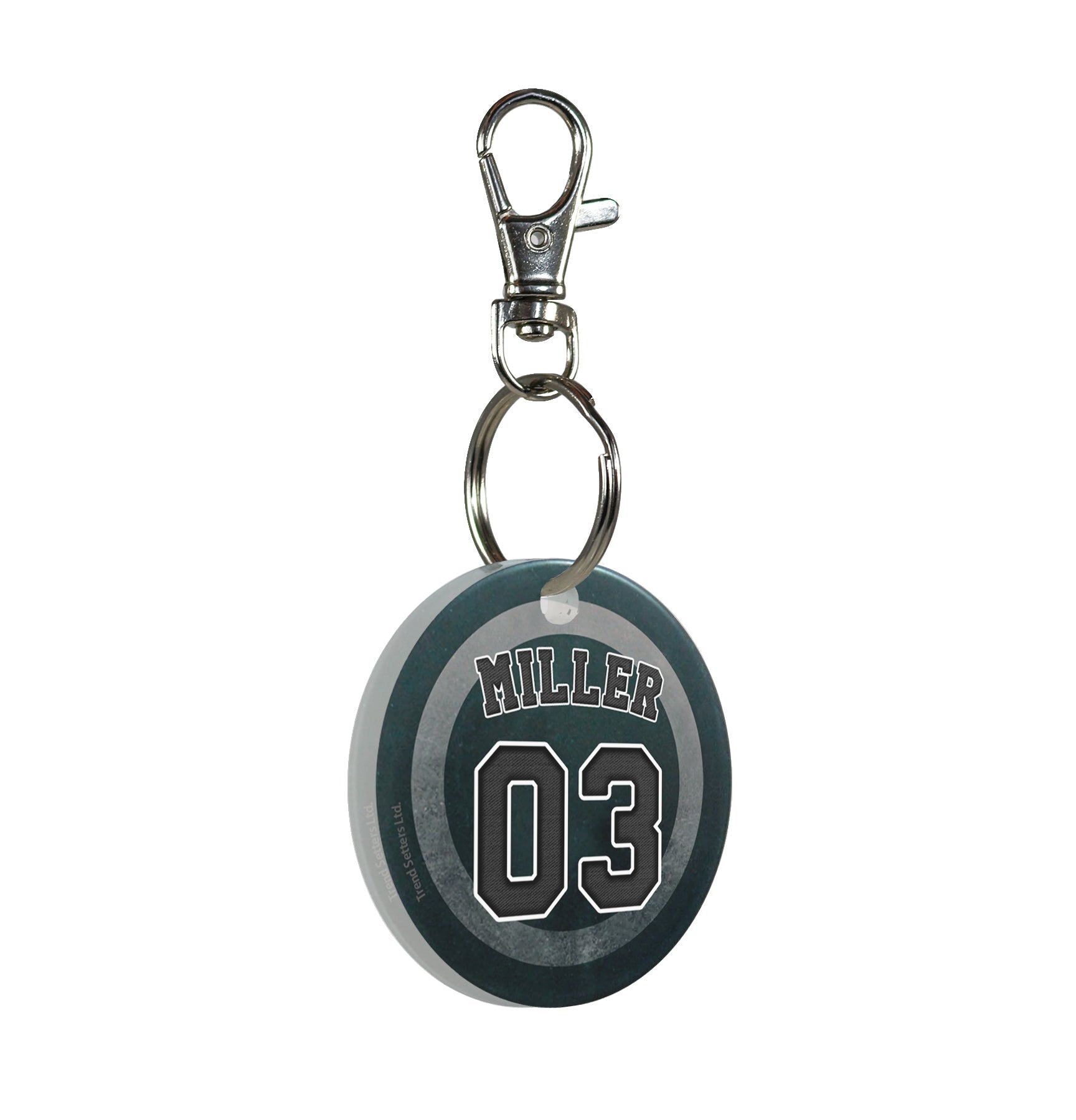 Sports Collection (Hockey - Personalized) Circle Shaped Acrylic Keychain ACPKRCIR527