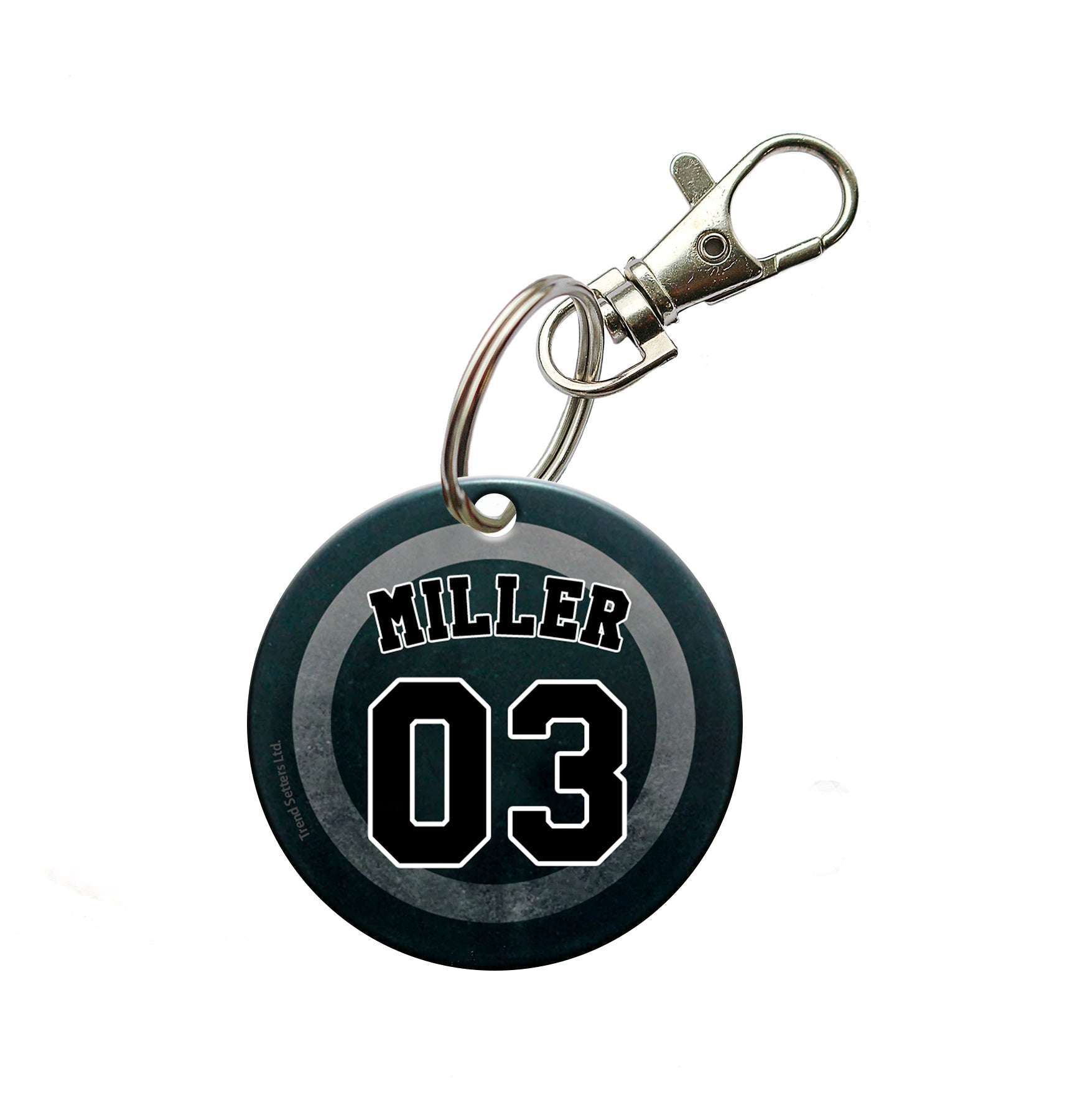 Sports Collection (Hockey - Personalized) Circle Shaped Acrylic Keychain ACPKRCIR527