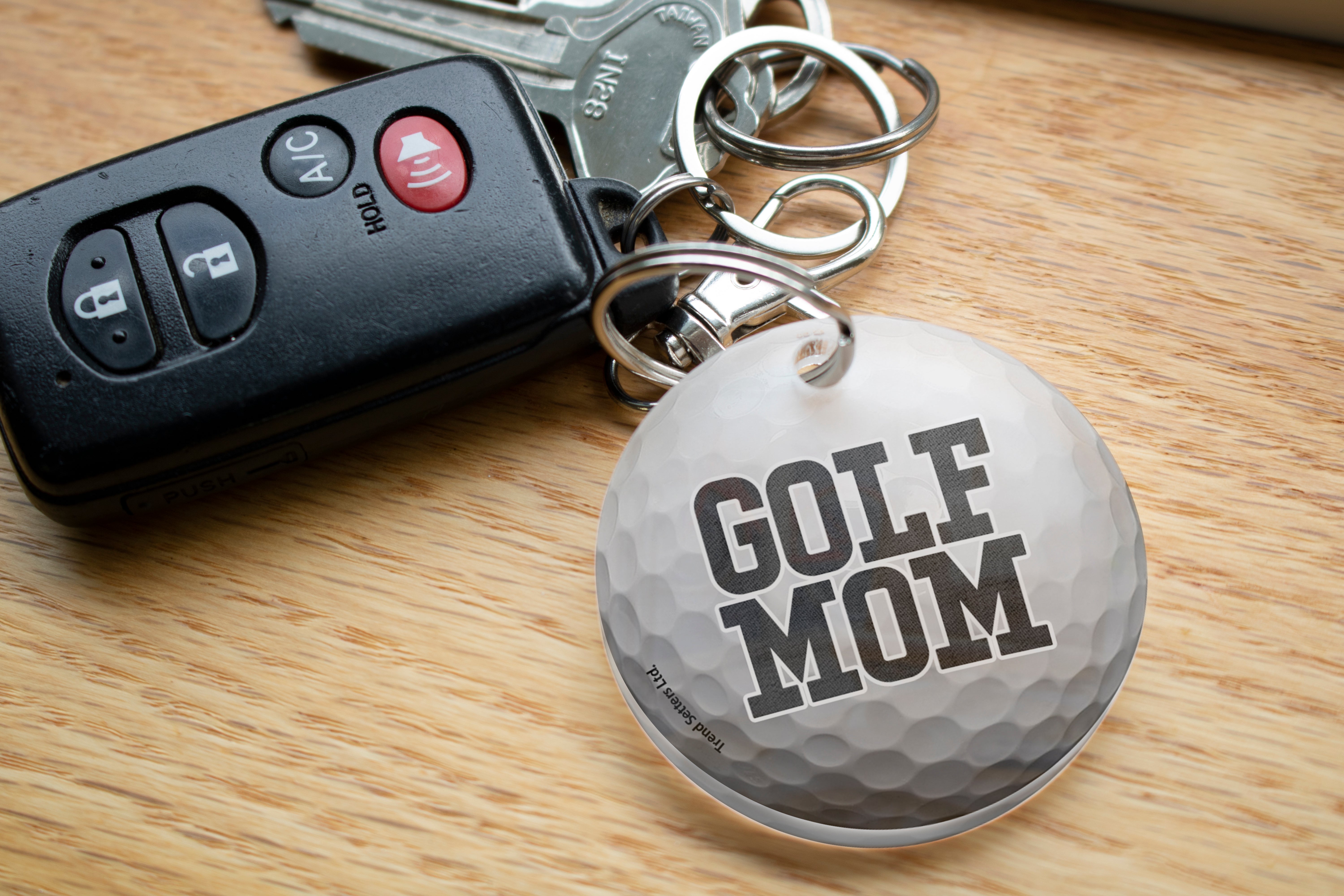 Sports Collection (Golf Mom) Acrylic Keychain ACPKRCIR532