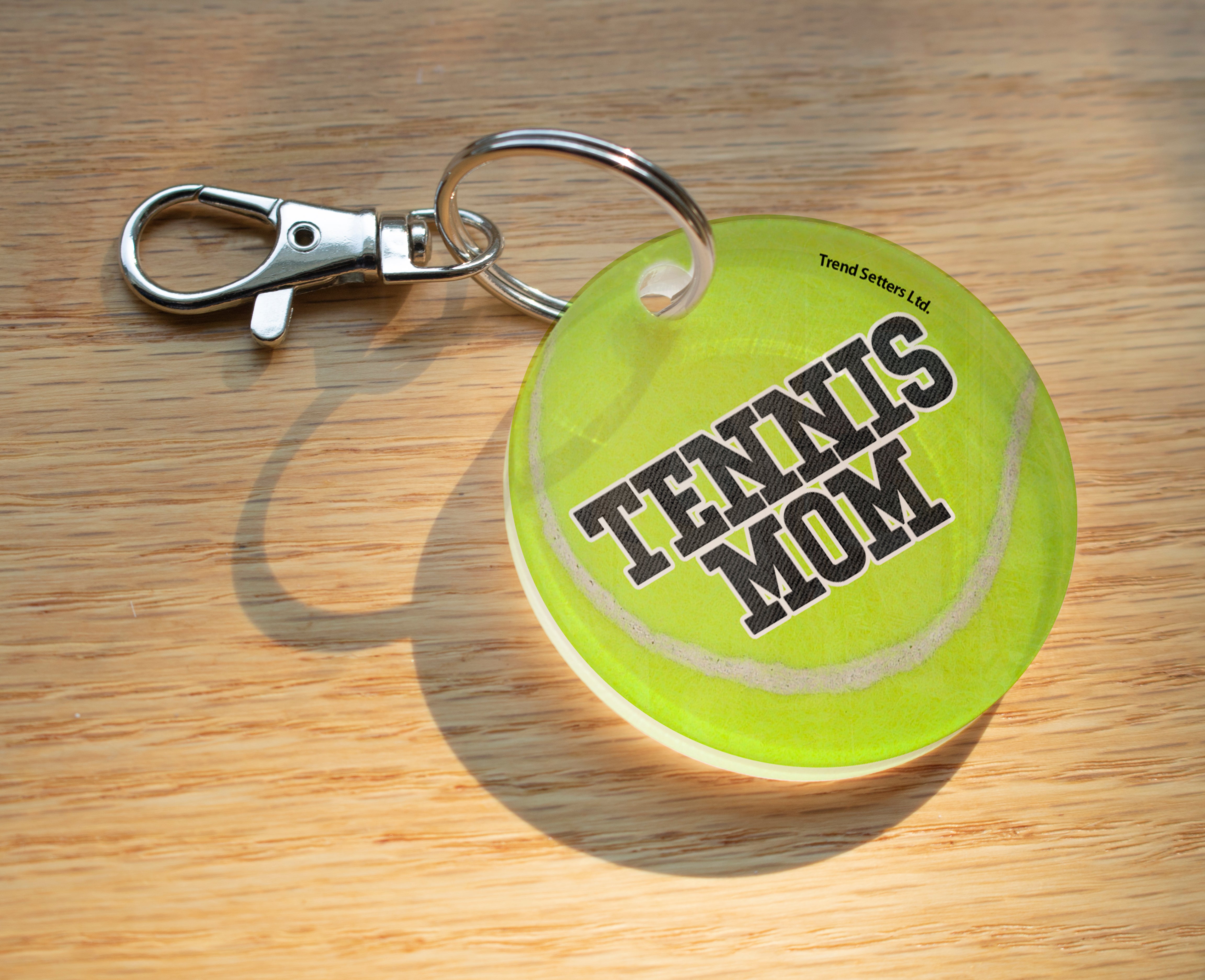 Sports Collection (Tennis Mom) Acrylic Keychain ACPKRCIR534