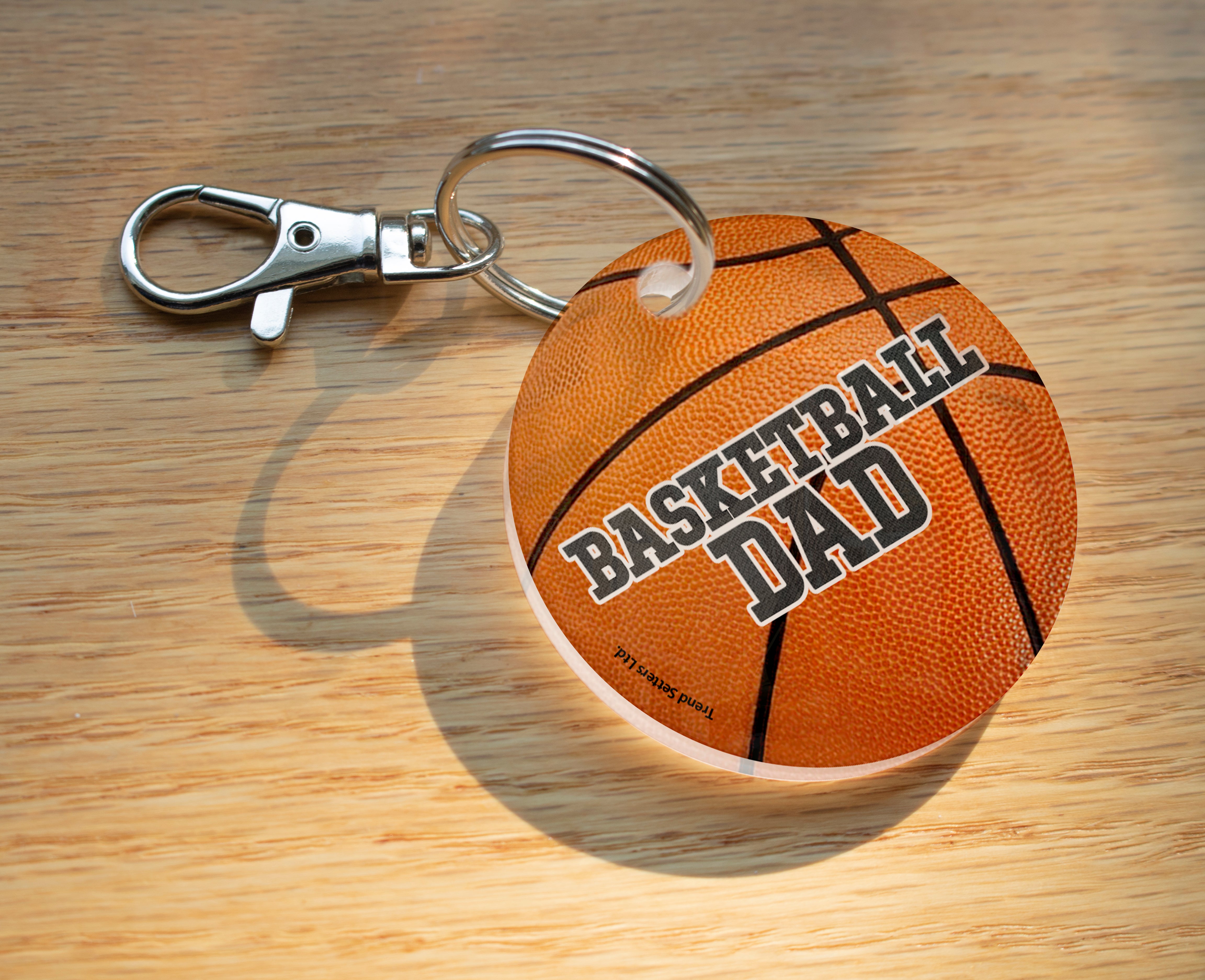 Sports Collection (Basketball Dad) Acrylic Keychain ACPKRCIR539