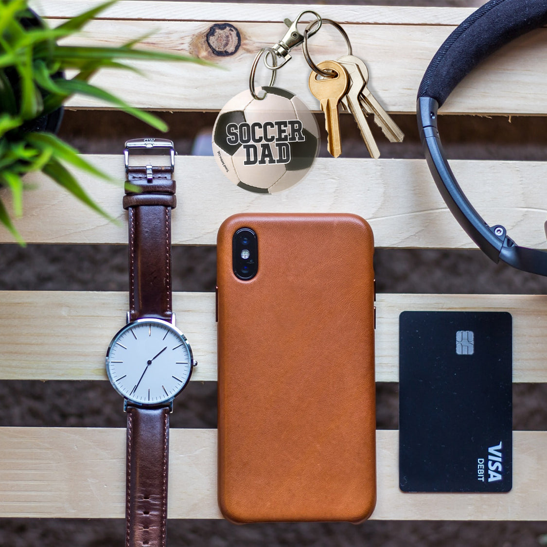 Sports Collection (Soccer Dad) Acrylic Keychain ACPKRCIR541