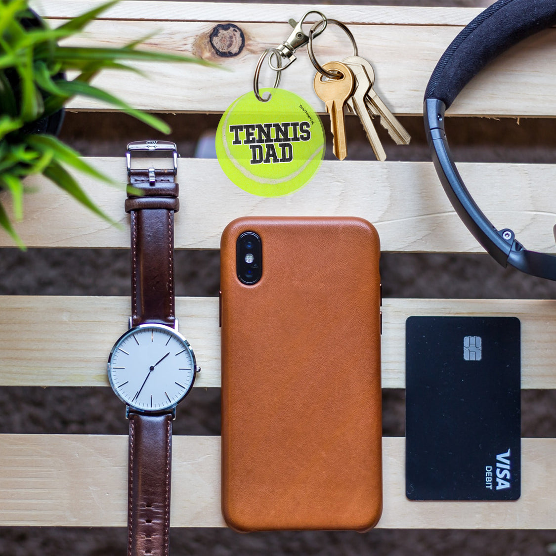 Sports Collection (Tennis Dad) Acrylic Keychain ACPKRCIR542