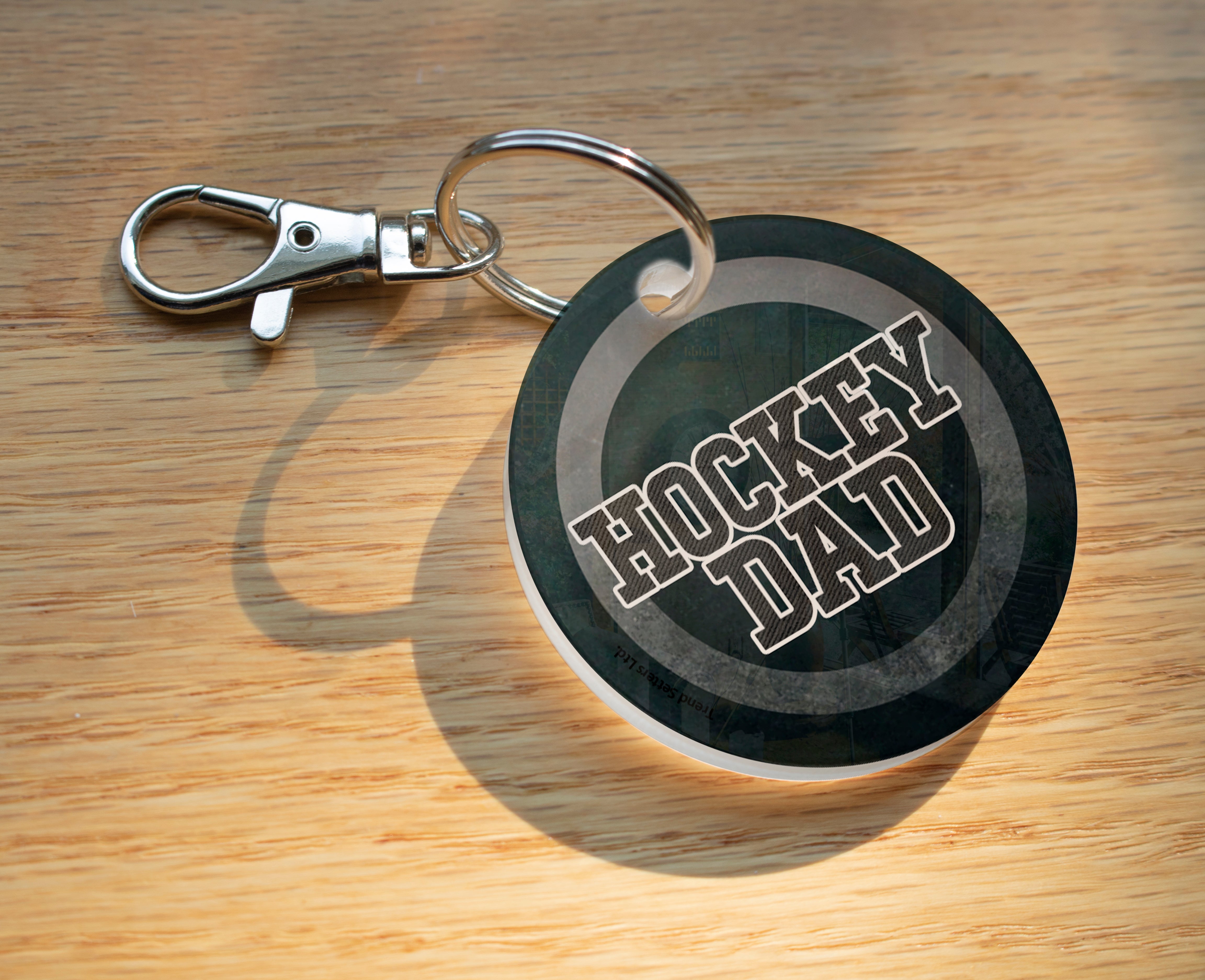 Sports Collection (Hockey Dad) Acrylic Keychain ACPKRCIR543