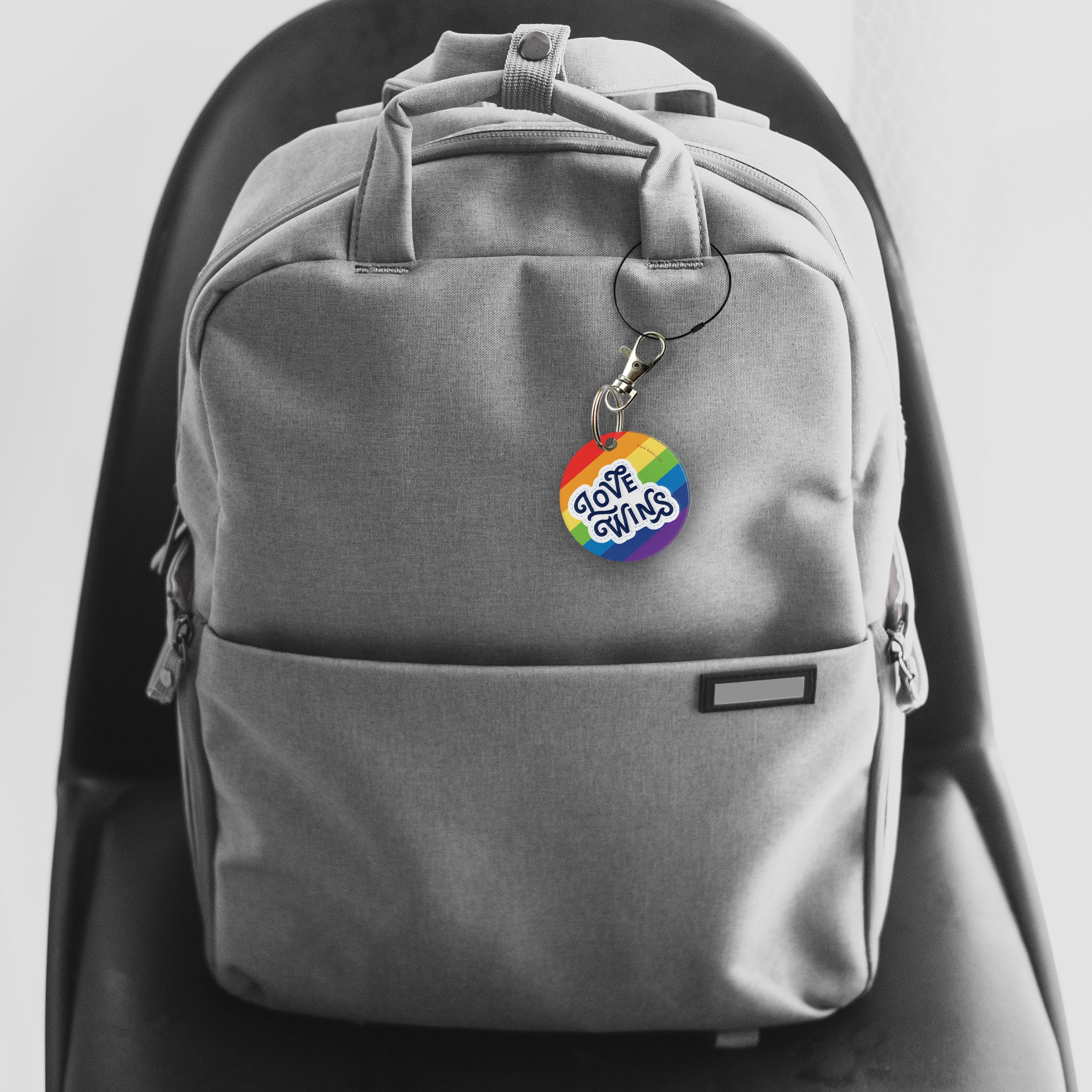 Pride Collection (Love Wins) Acrylic Keychain ACPKRCIR594