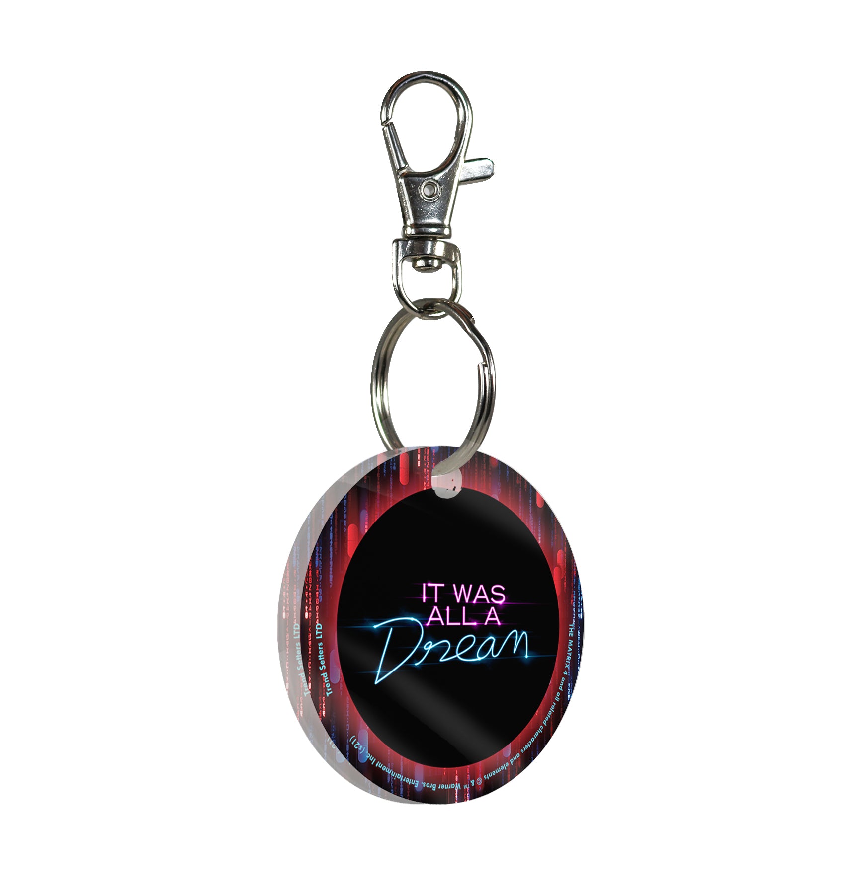 The Matrix Resurrections (It Was All a Dream) Shaped Acrylic Keychain Print ACPKRCIR693
