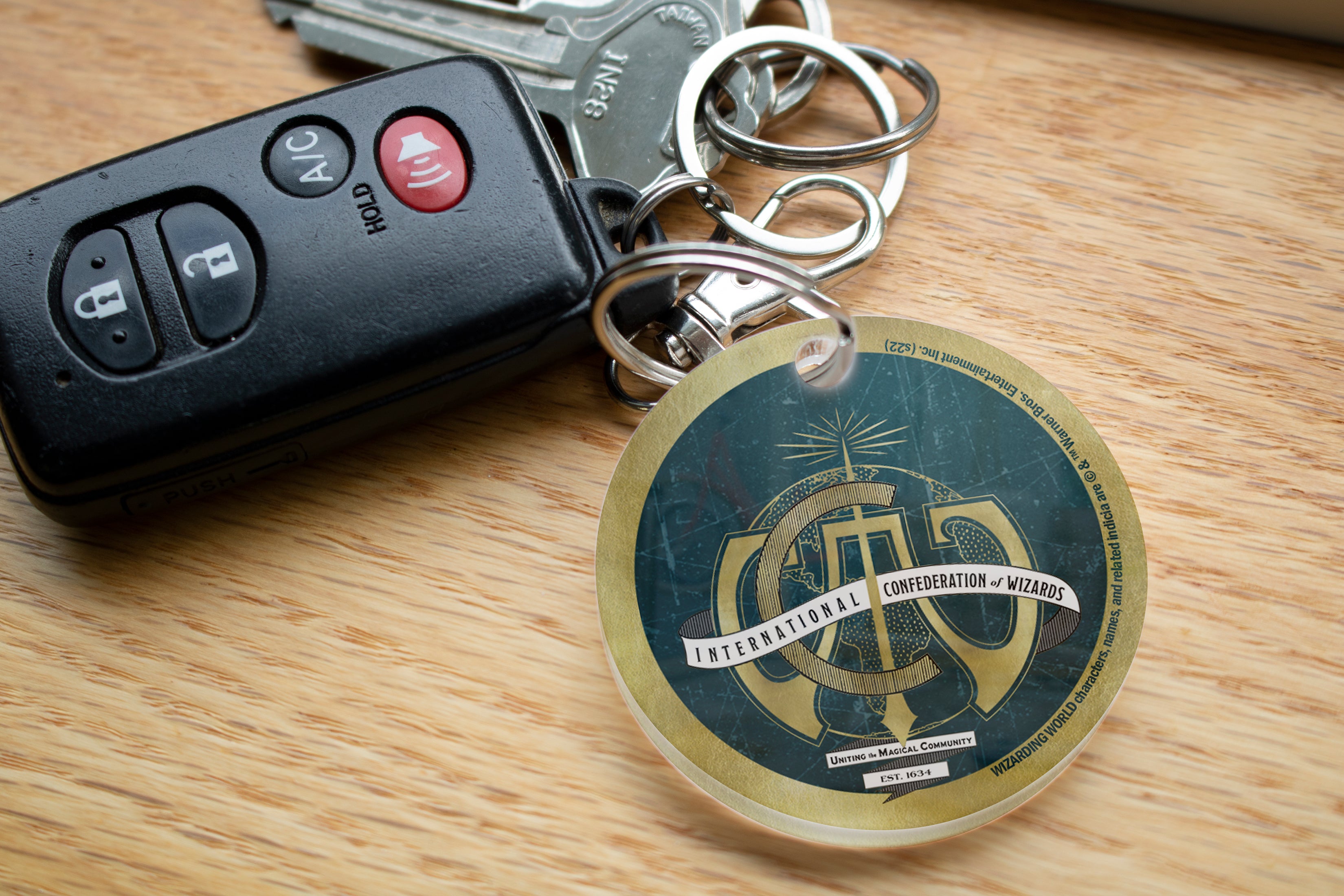 Fantastic Beasts: The Secrets of Dumbledore (International Confederation of Wizards) Circular Shaped Acrylic Keychain Print ACPKRCIR715