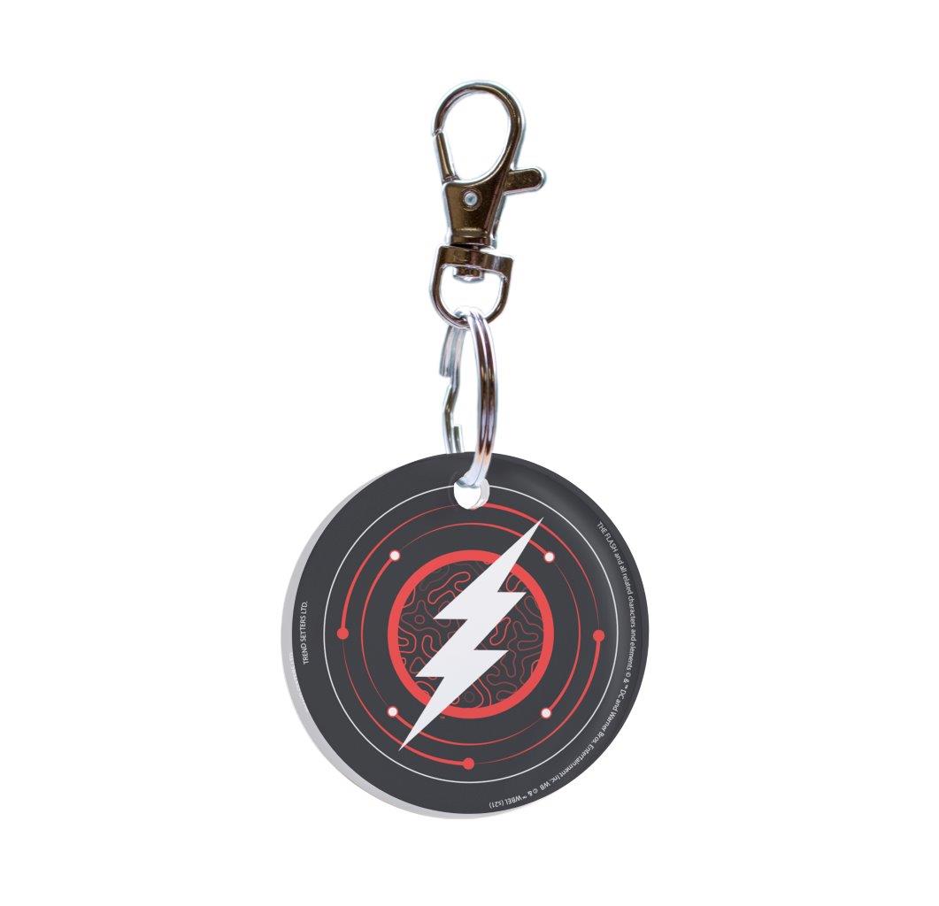 The Flash (Atoms) Circle Shaped Acrylic Keychain ACPKRCIR720