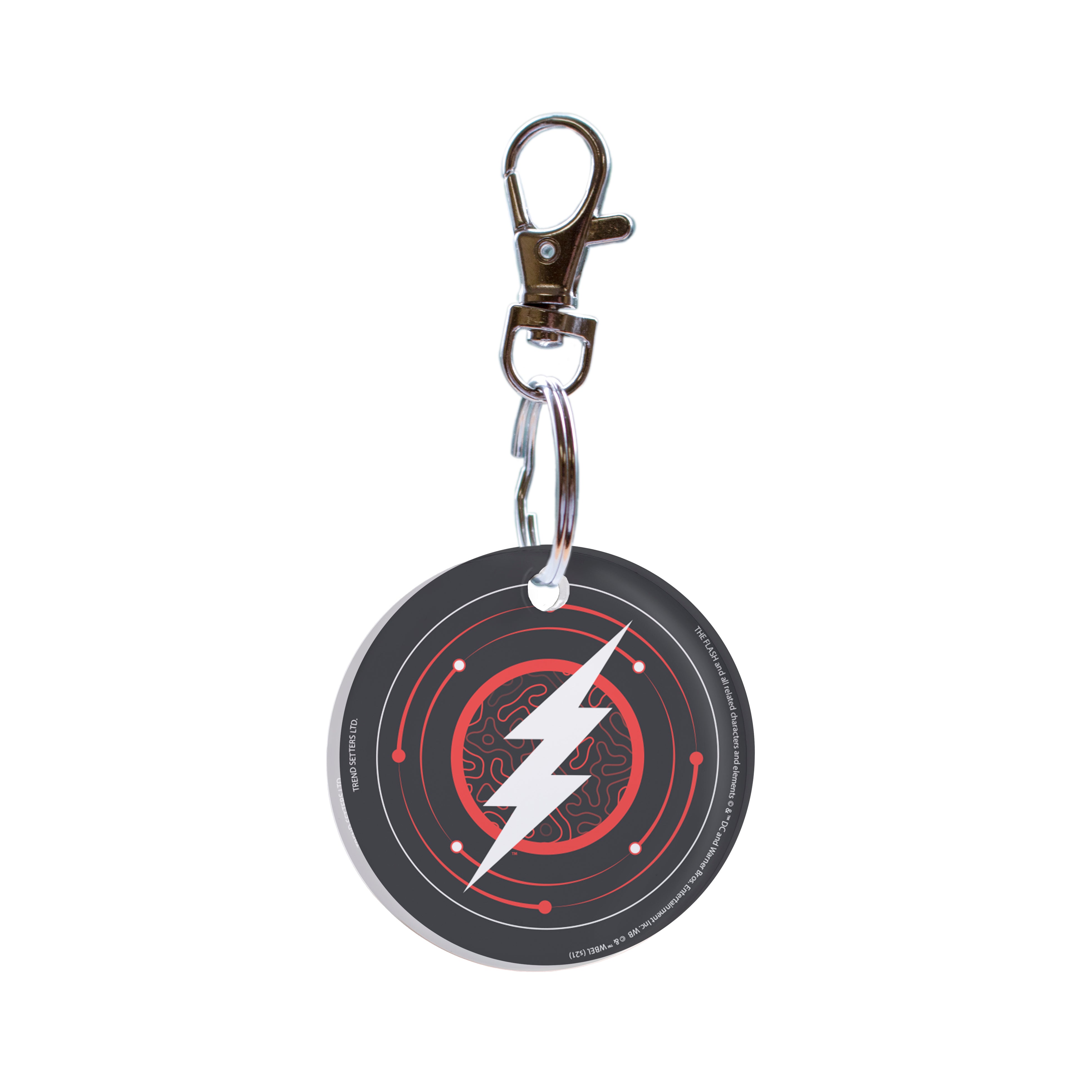 The Flash (Atoms) Circle Shaped Acrylic Keychain ACPKRCIR720