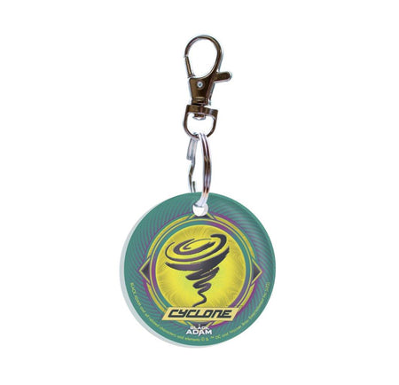 Black Adam (Cyclone Logo) Circle Shaped Acrylic Keychain Print ACPKRCIR722